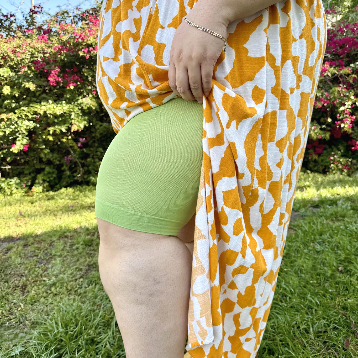 Stay Cool Chub Rub Shorts - Matcha - Image 4