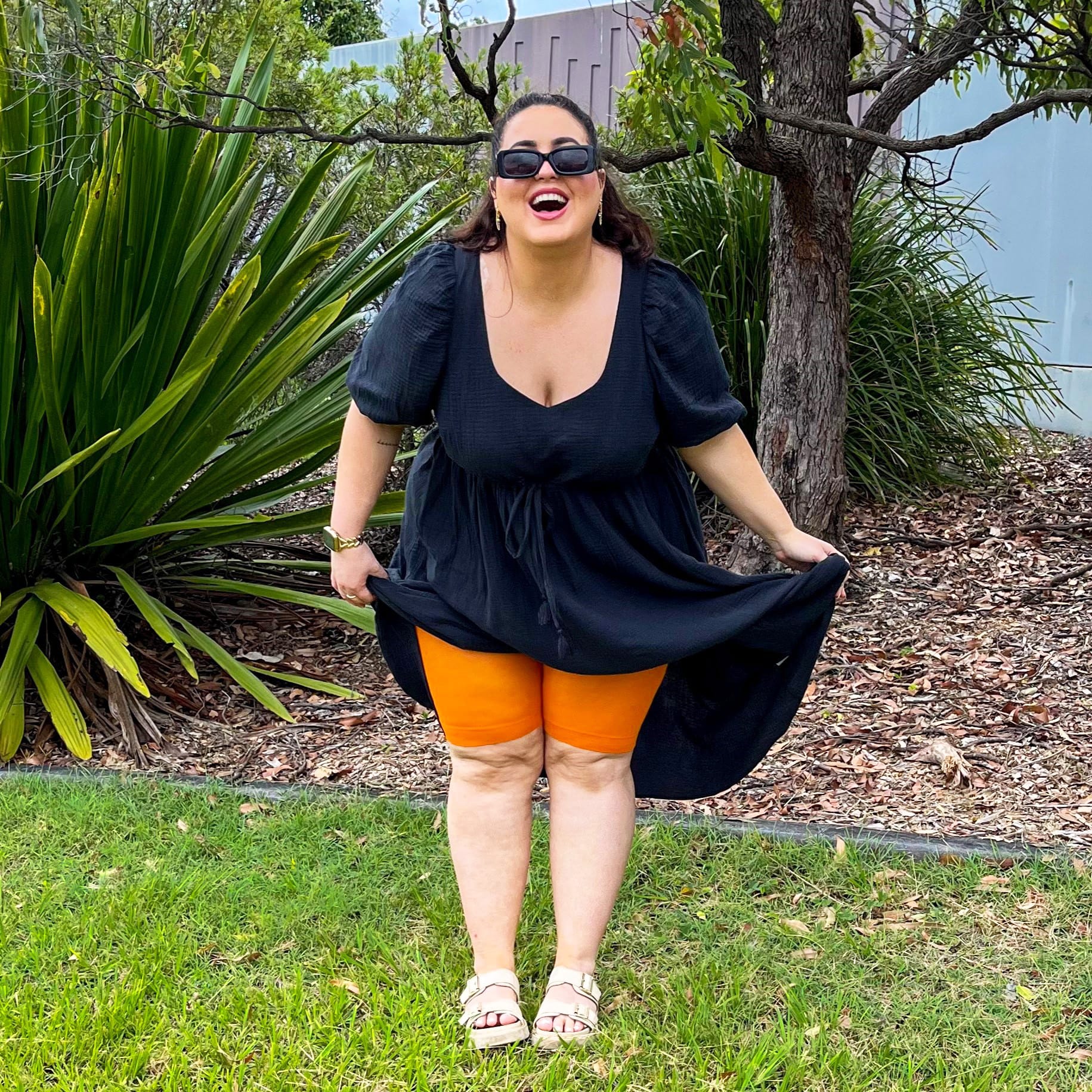 Stay Cool Chub Rub Shorts - Papaya - Image 12