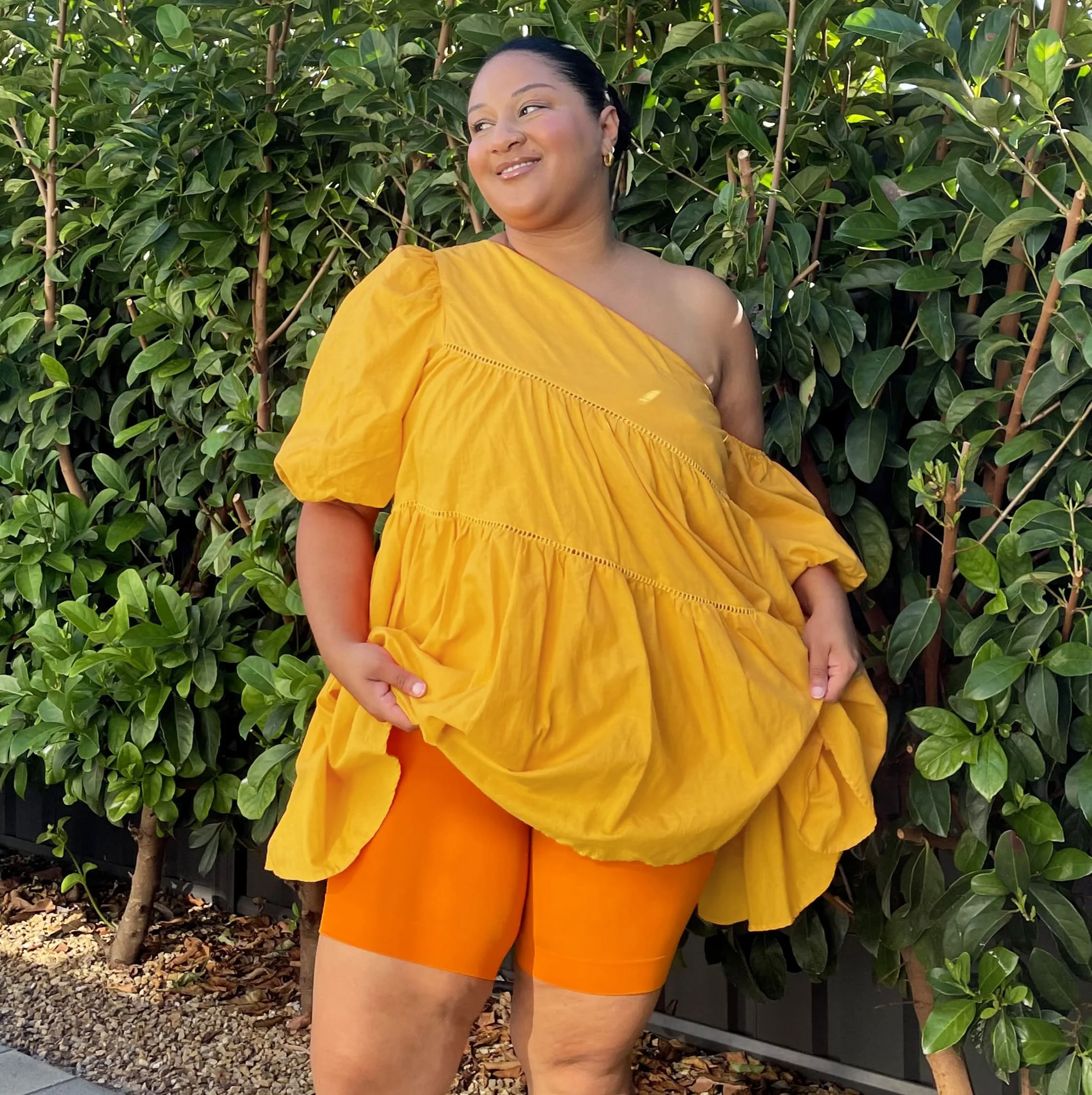 Stay Cool Chub Rub Shorts - Papaya - Image 2