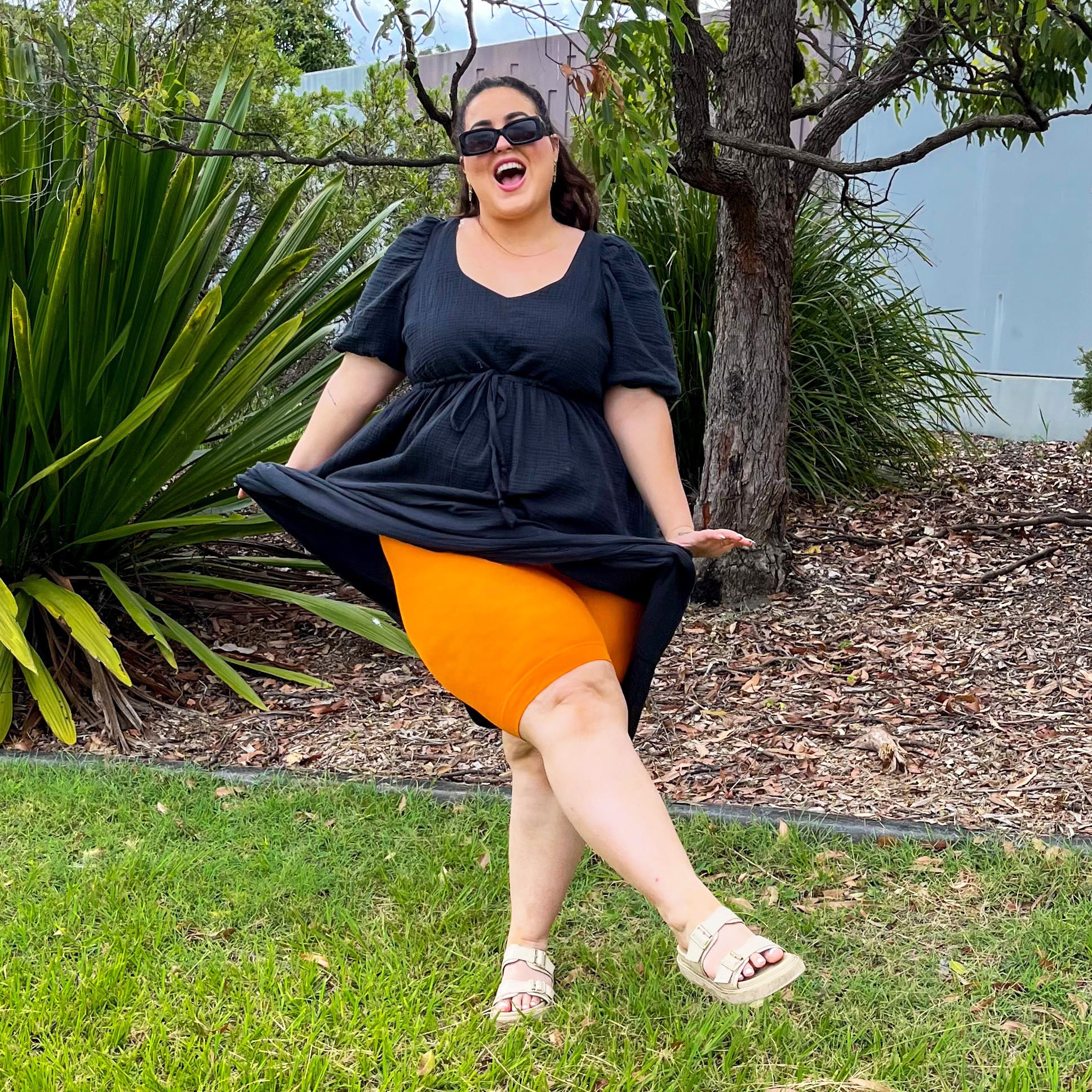 Stay Cool Chub Rub Shorts - Papaya - Image 5