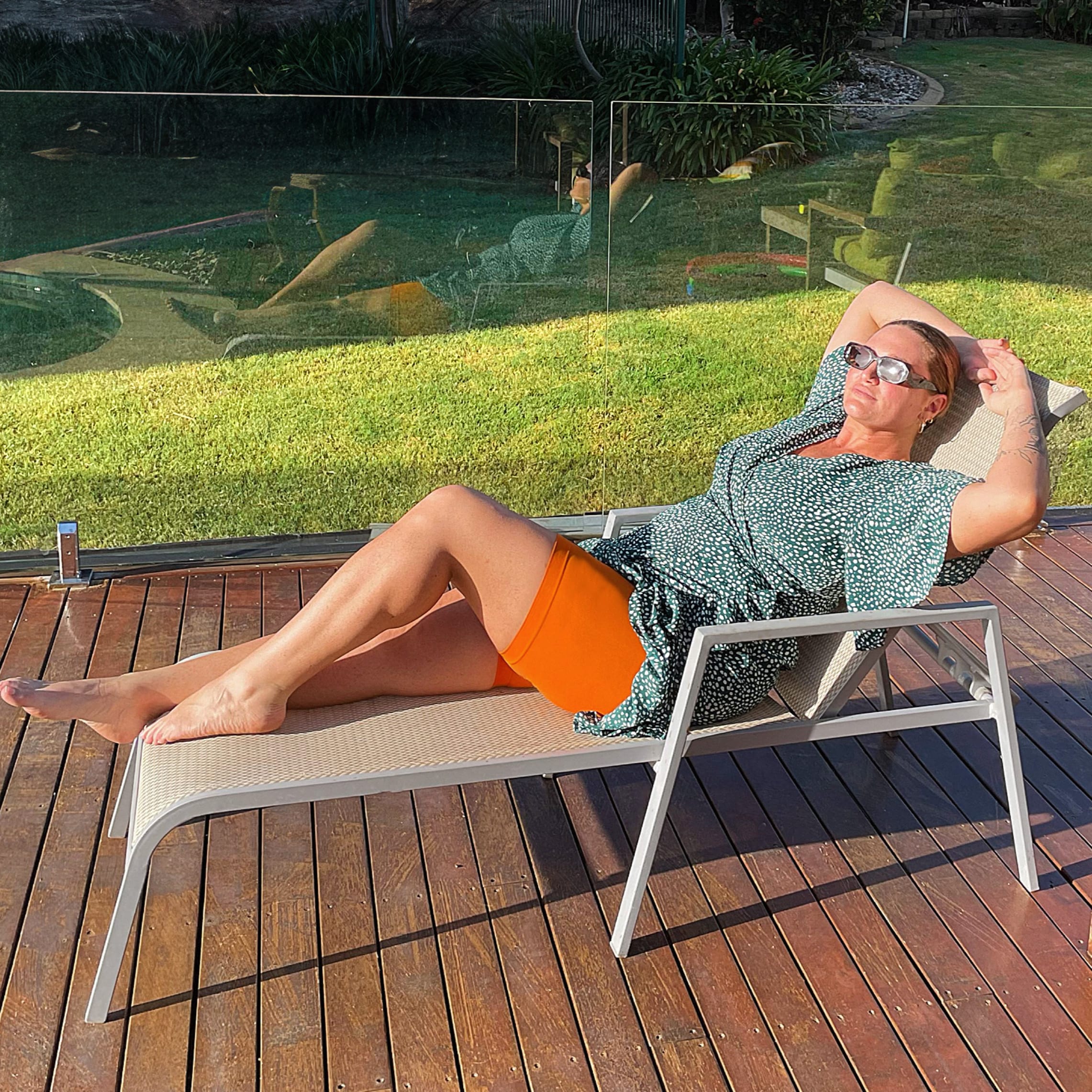 Stay Cool Chub Rub Shorts - Papaya - Image 6