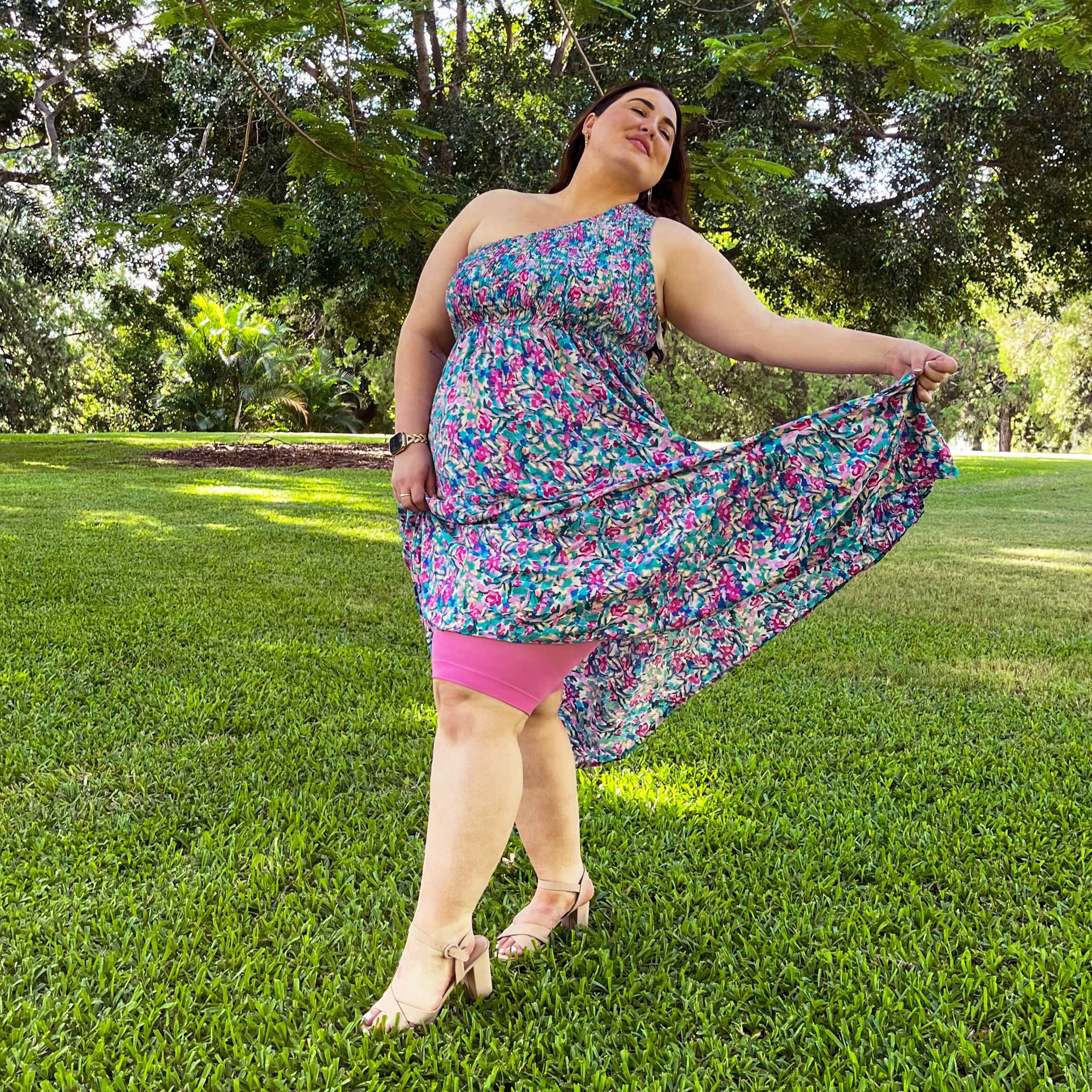 Stay Cool Chub Rub Shorts - Pink Lady - Image 11