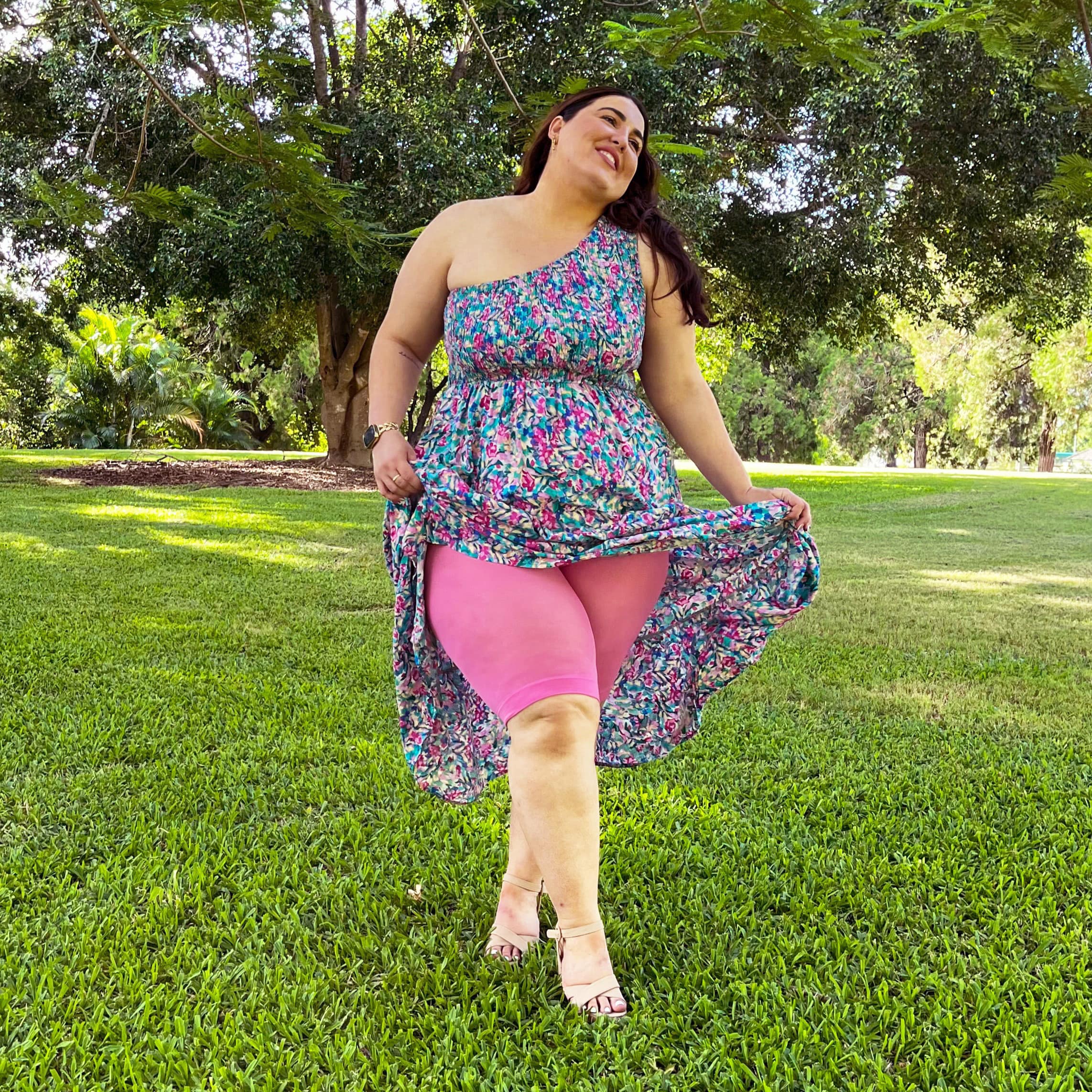 Stay Cool Chub Rub Shorts - Pink Lady - Image 14
