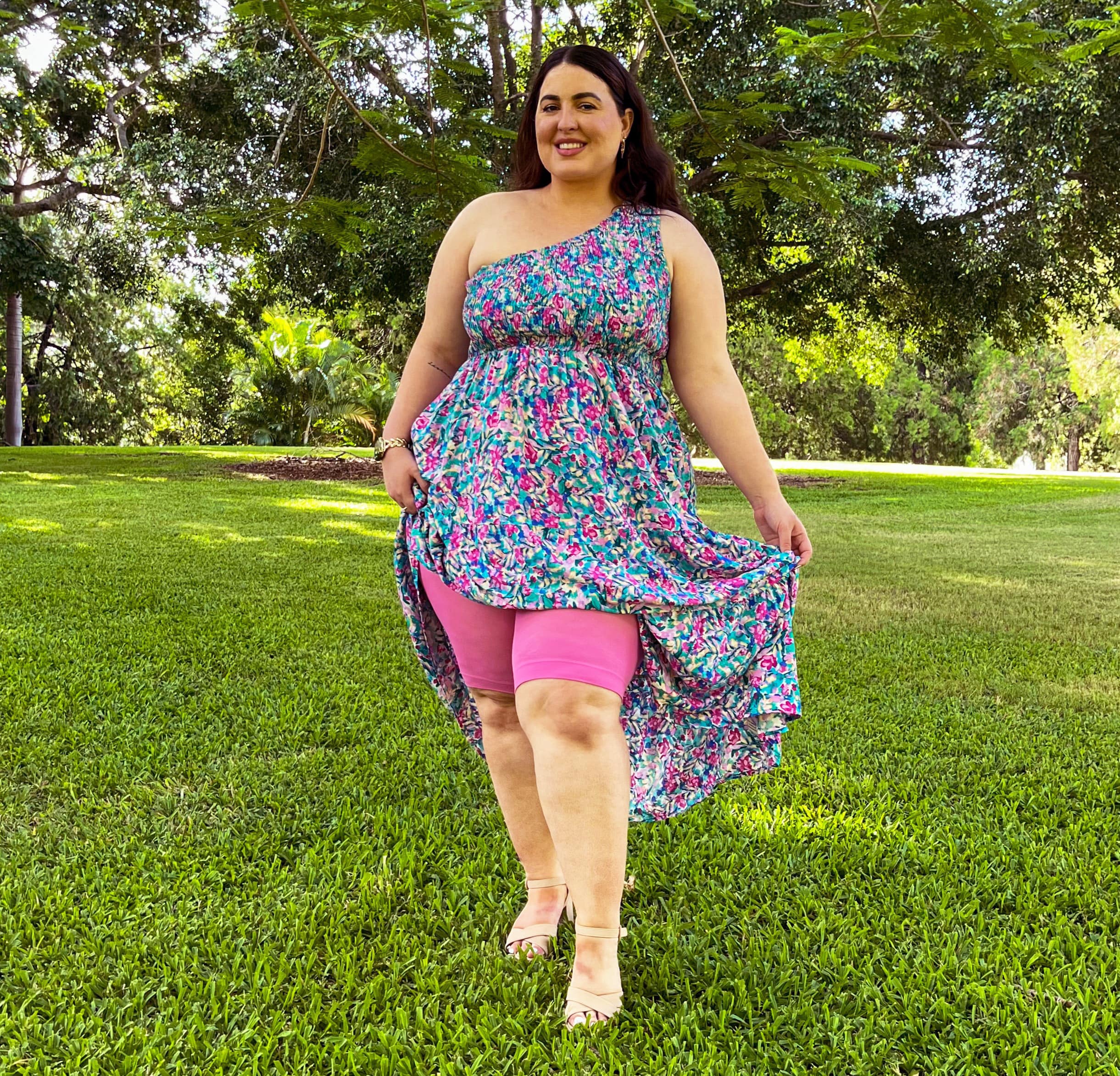 Stay Cool Chub Rub Shorts - Pink Lady - Image 8