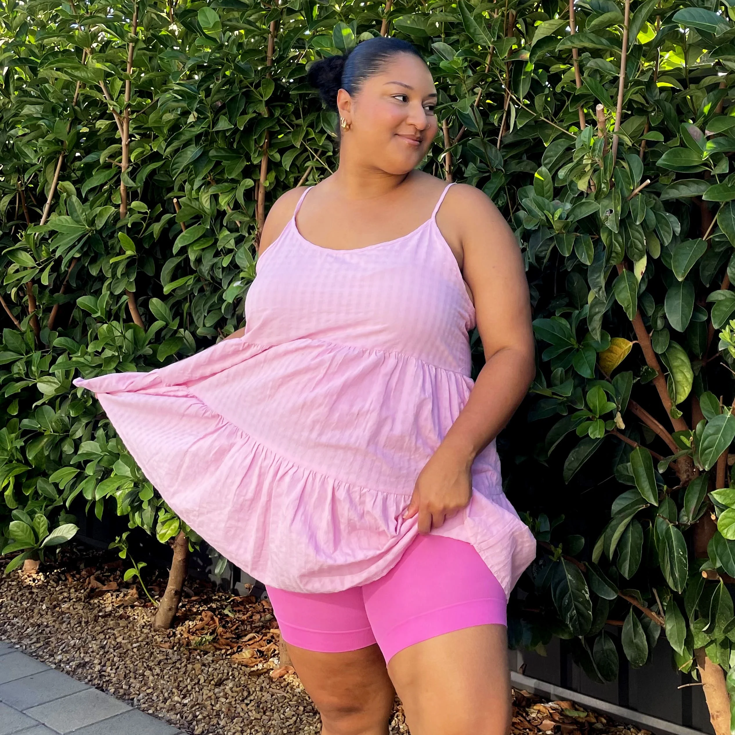 Stay Cool Chub Rub Shorts - Pink Lady - Image 9