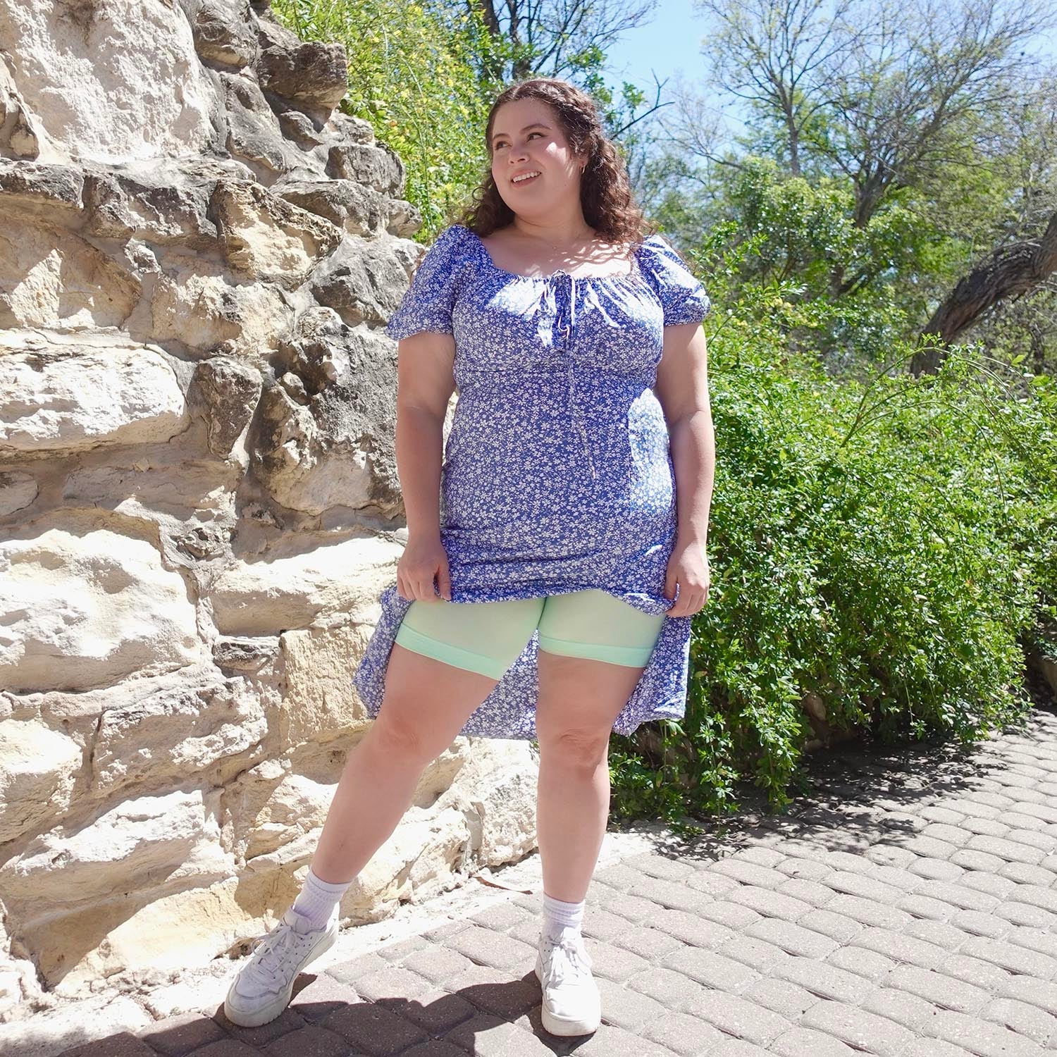 Stay Cool Chub Rub Shorts - Pistachio - Image 2
