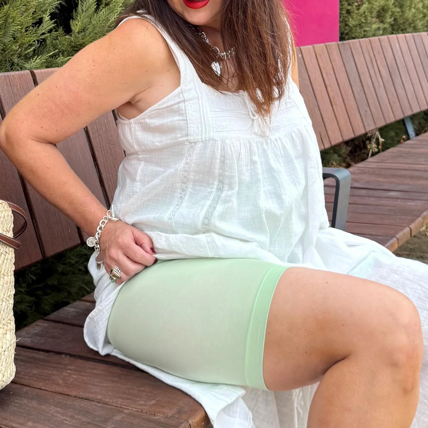 Stay Cool Chub Rub Shorts - Pistachio - Image 7