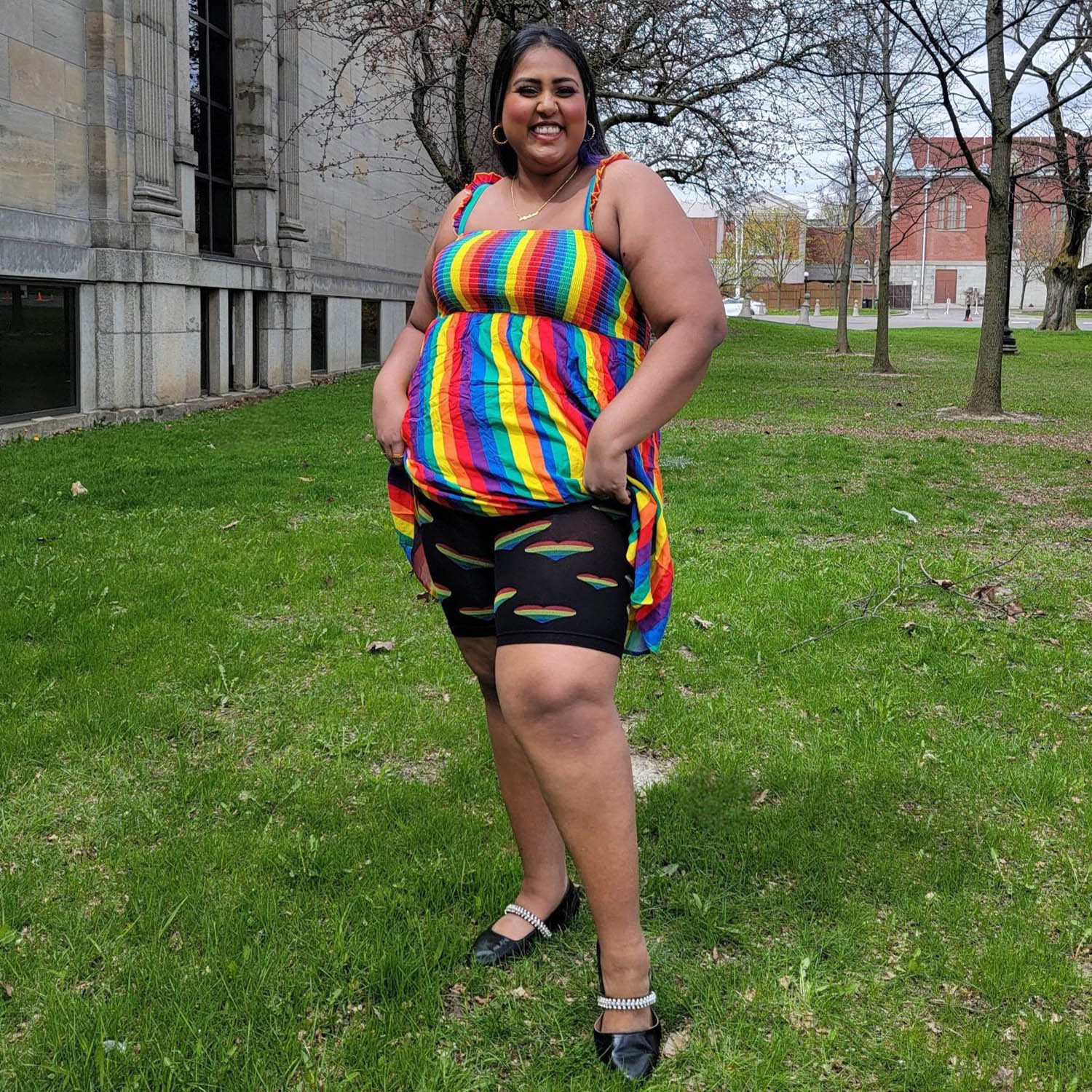Stay Cool Chub Rub Shorts - Pride Love Is Love - Image 3