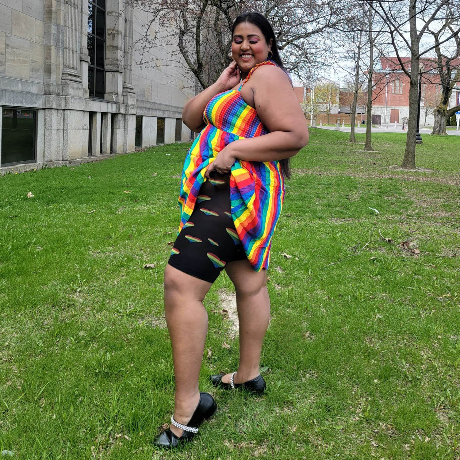 Stay Cool Chub Rub Shorts - Pride Love Is Love - Image 6