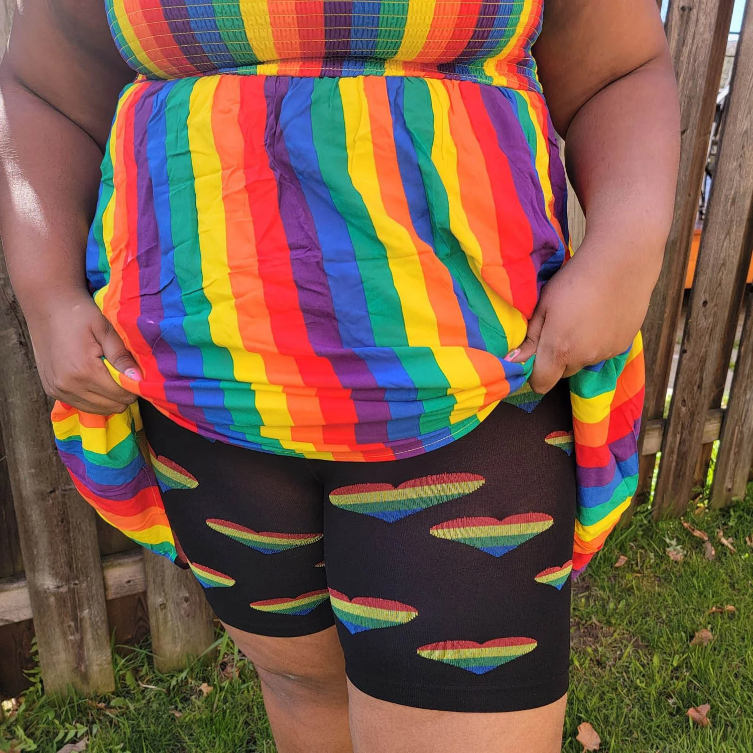 Stay Cool Chub Rub Shorts - Pride Love Is Love - Image 8