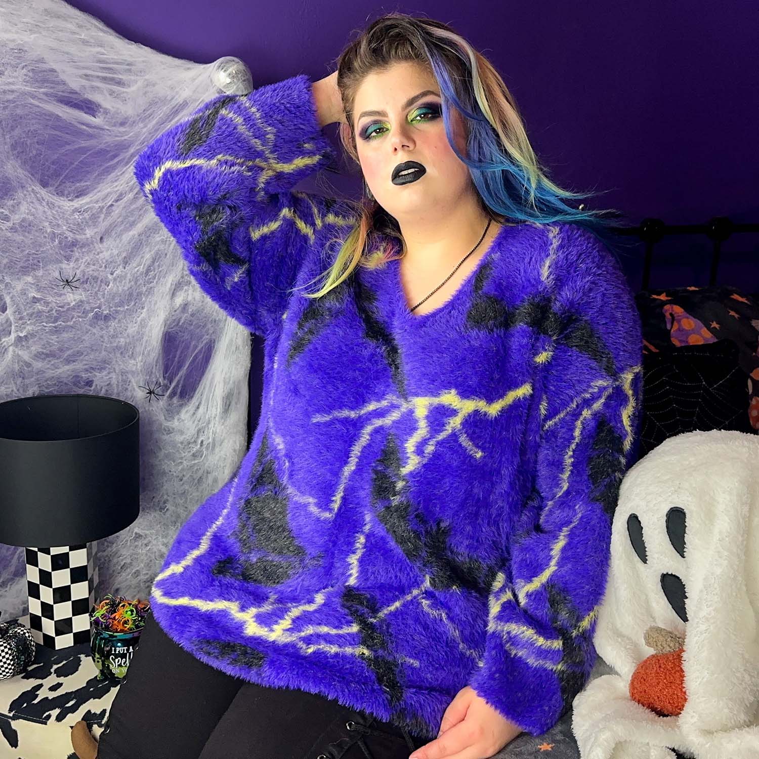 Storm Fluffy Jumper - Image 4