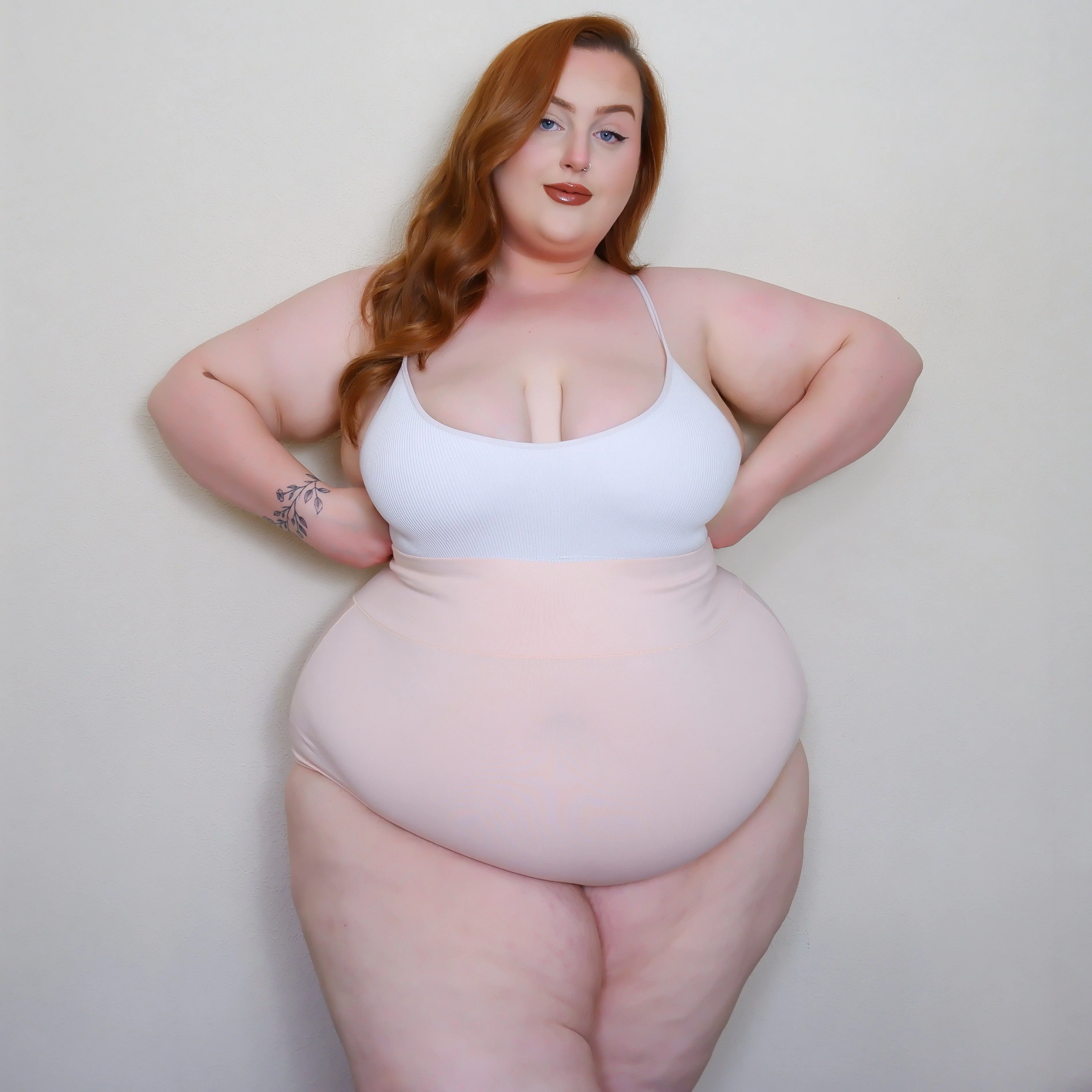 Organic Cotton Super High Waist Knickers - Ballet Pink - Image 5