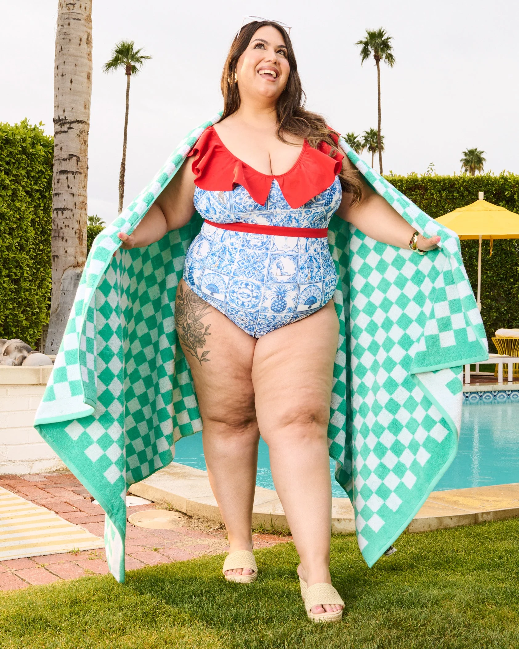 Dolce Vita Swimsuit - Blue - Image 4