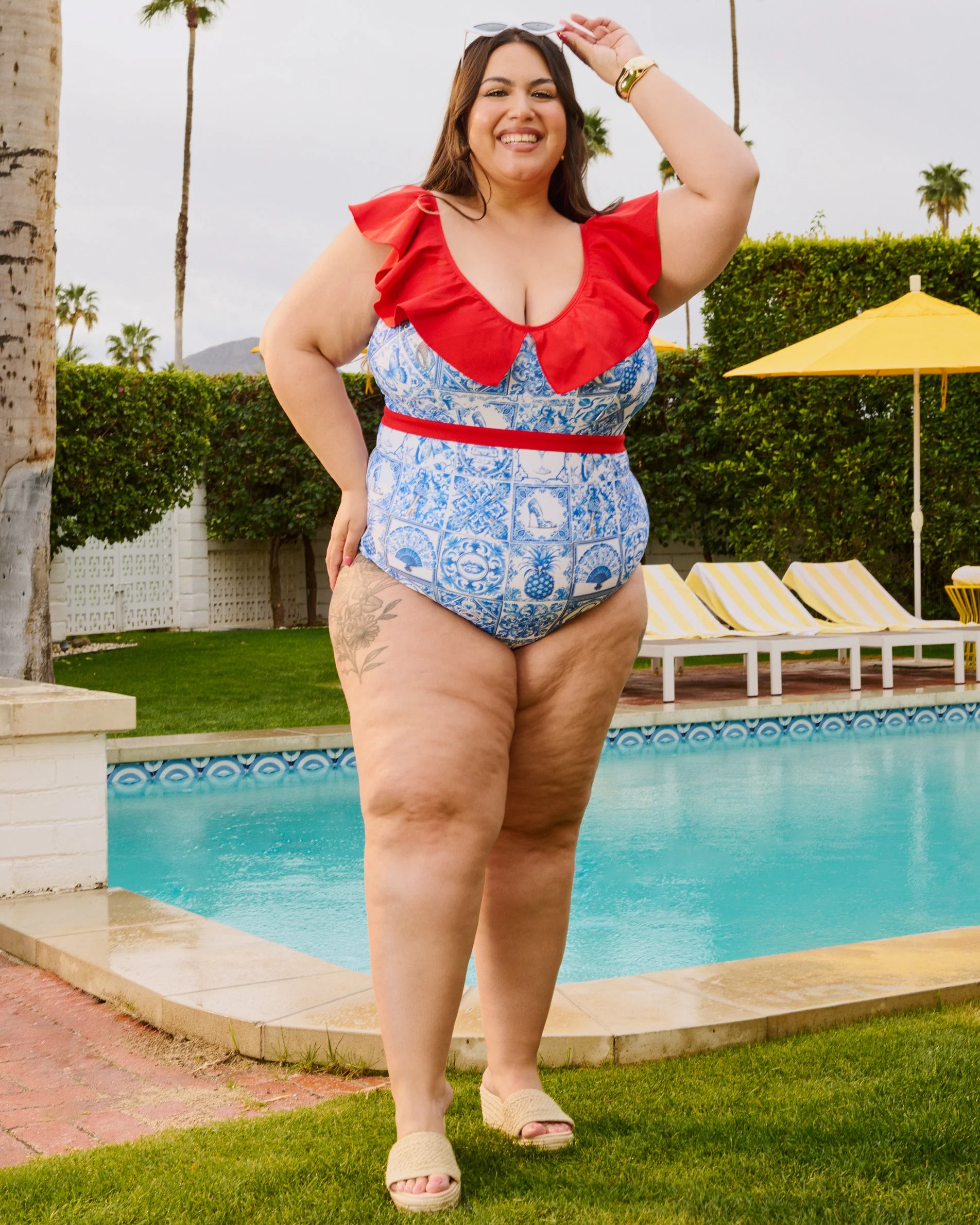 Dolce Vita Swimsuit - Blue - Image 5