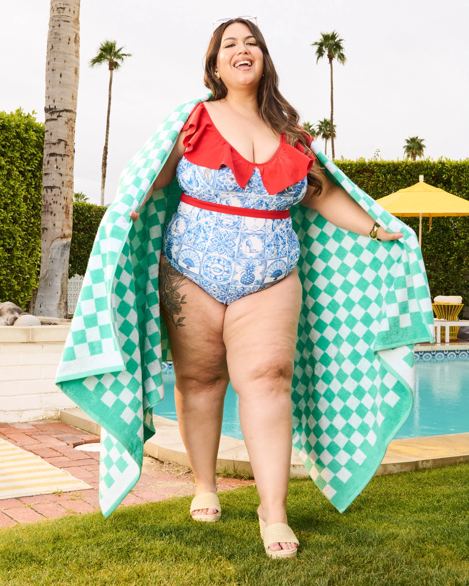 Dolce Vita Swimsuit - Blue - Image 9