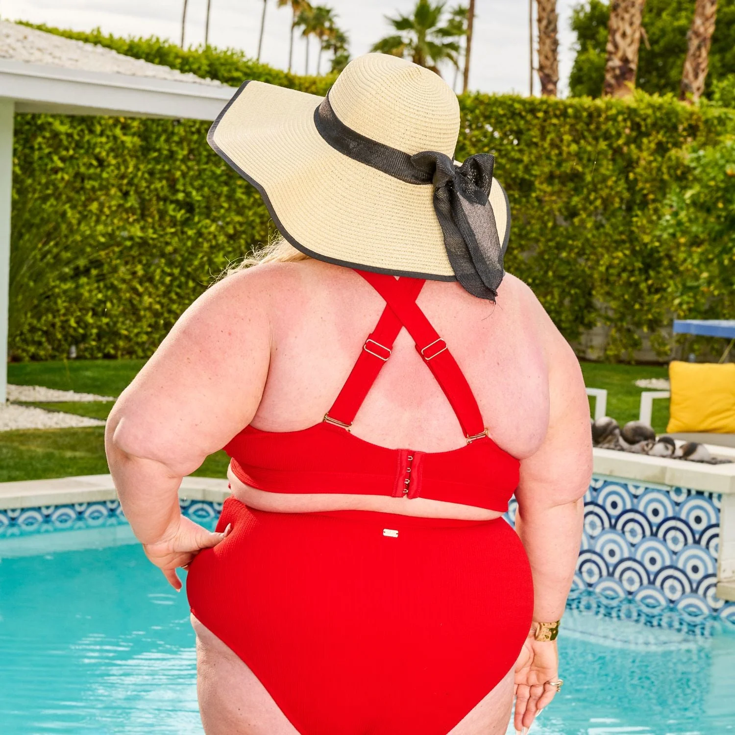 Tidelands Bikini Bottoms - Red - Image 4