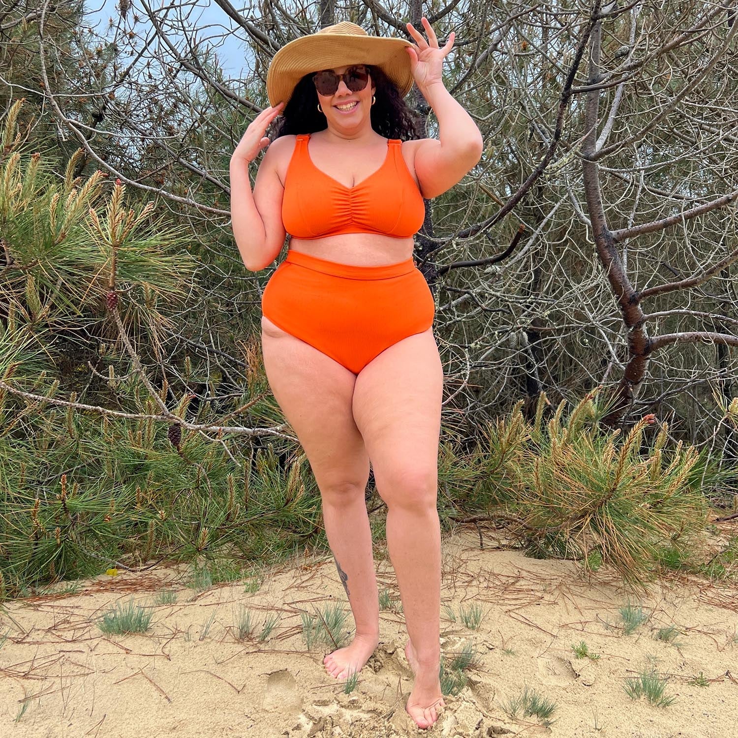 Tidelands Bikini Top - Zest - Image 2