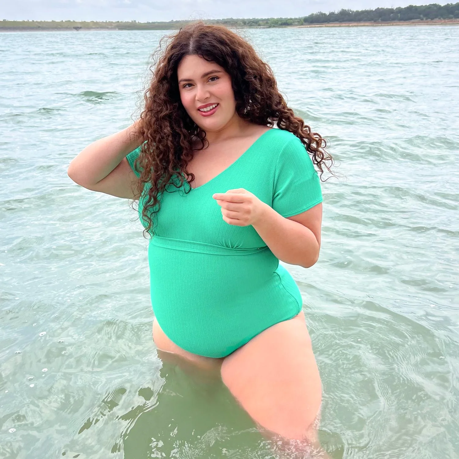 You Got To Yell Swimsuit - Mint - Image 9