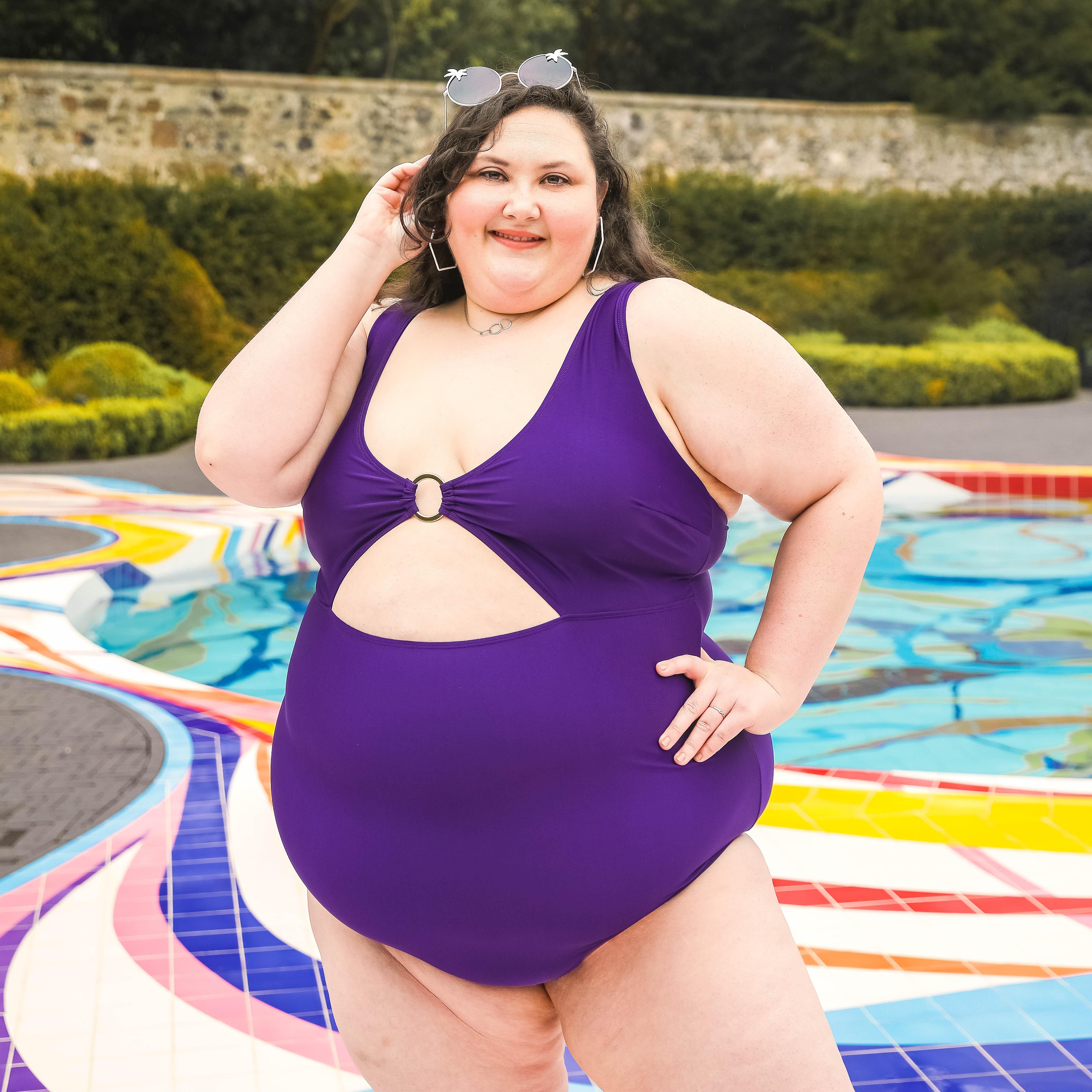 Wax on, Wax off Swimsuit - Purple - Image 3
