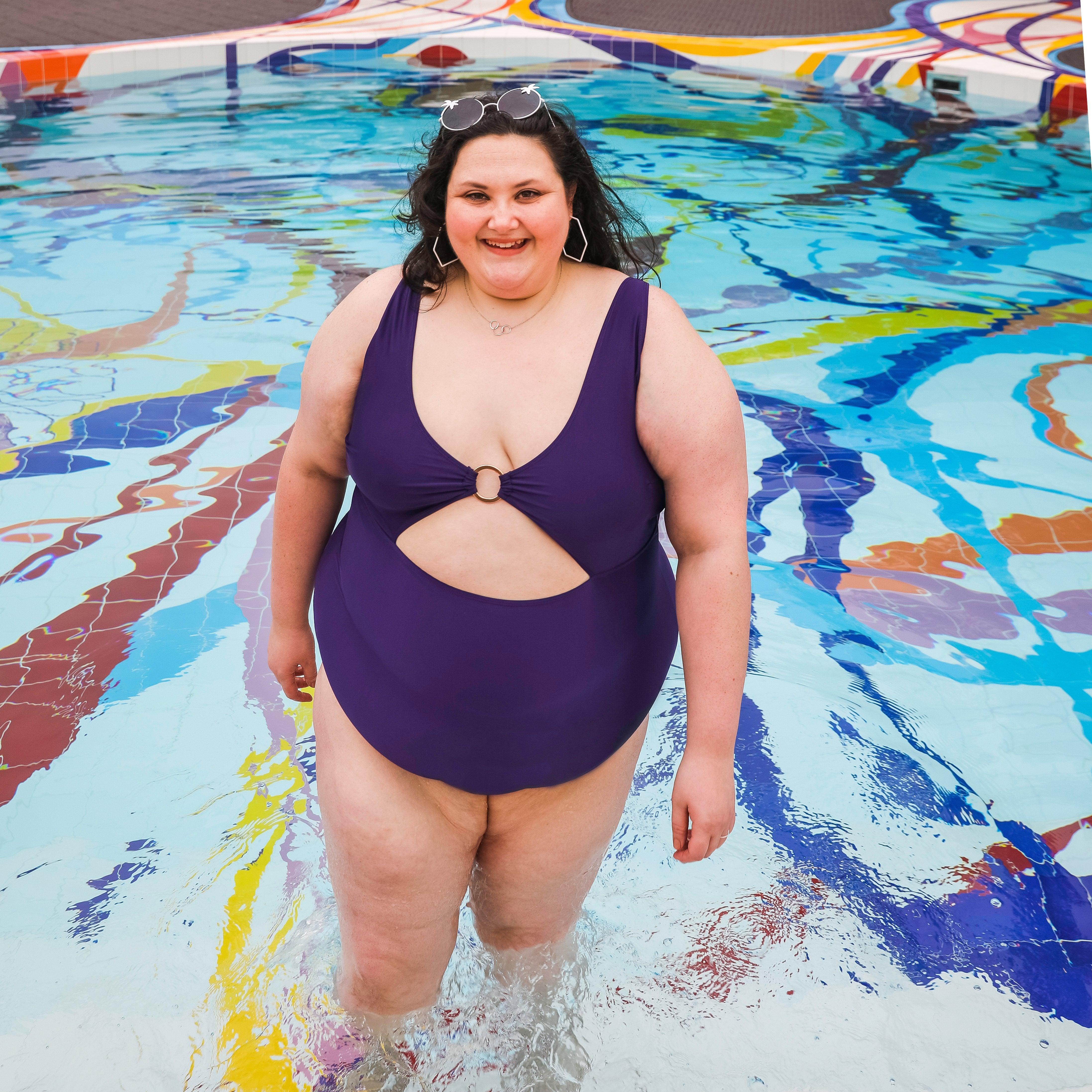 Wax on, Wax off Swimsuit - Purple - Image 9