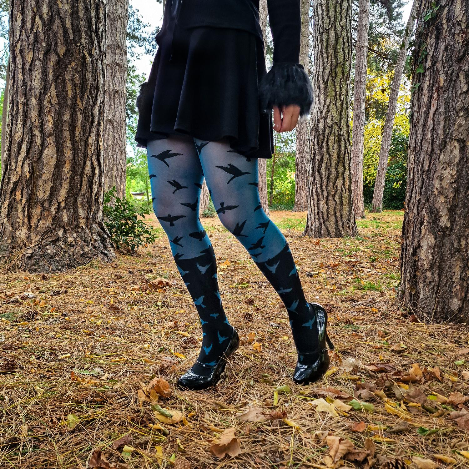 The Birds 80 Denier Tights - Aurora - Image 10