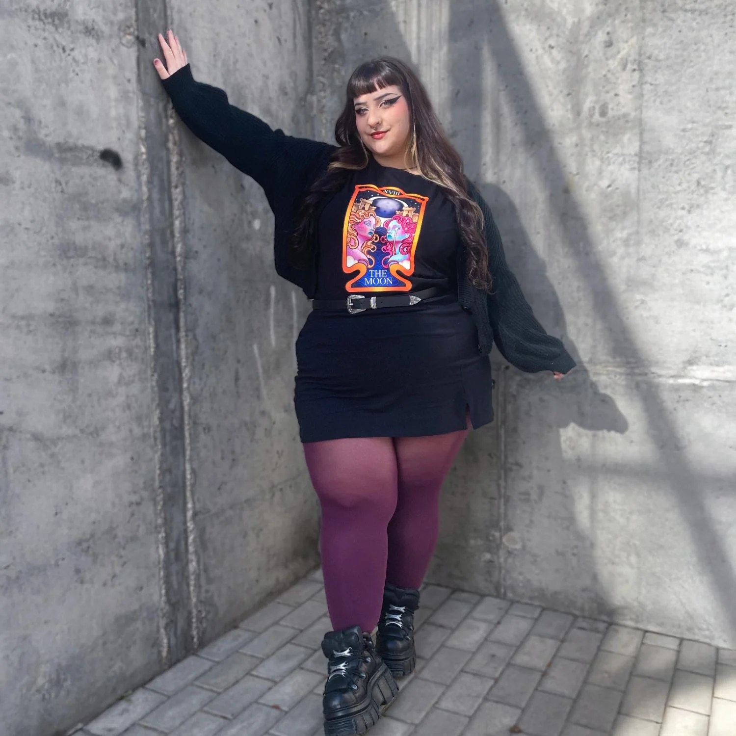 Major Arcana Baby Tee - XVIII The Moon - Image 13