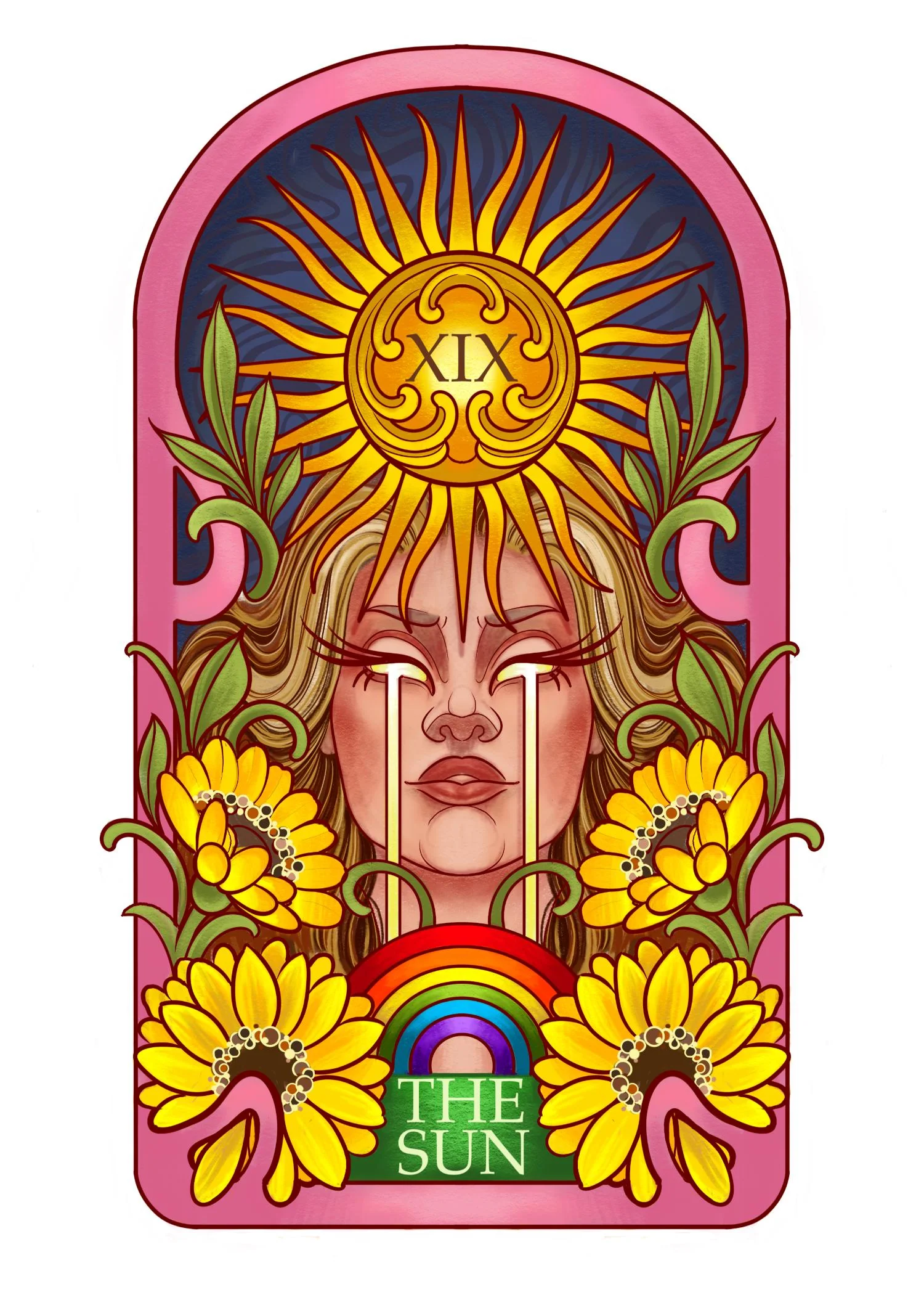 Major Arcana Baby Tee - XIX The Sun - Image 11