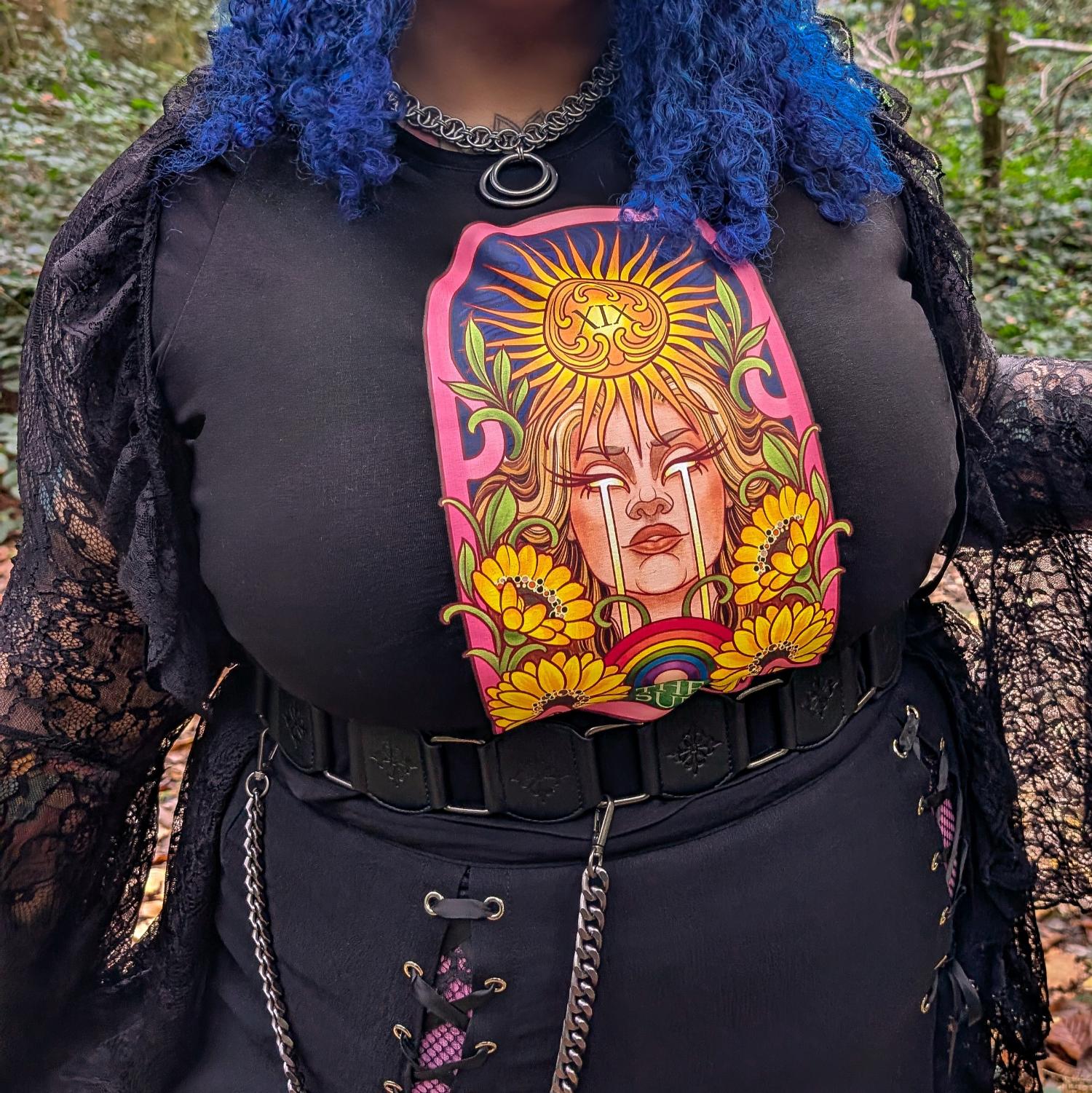 Major Arcana Baby Tee - XIX The Sun - Image 4