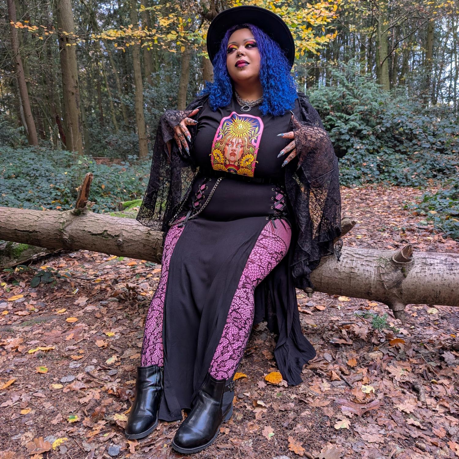 Major Arcana Baby Tee - XIX The Sun - Image 7