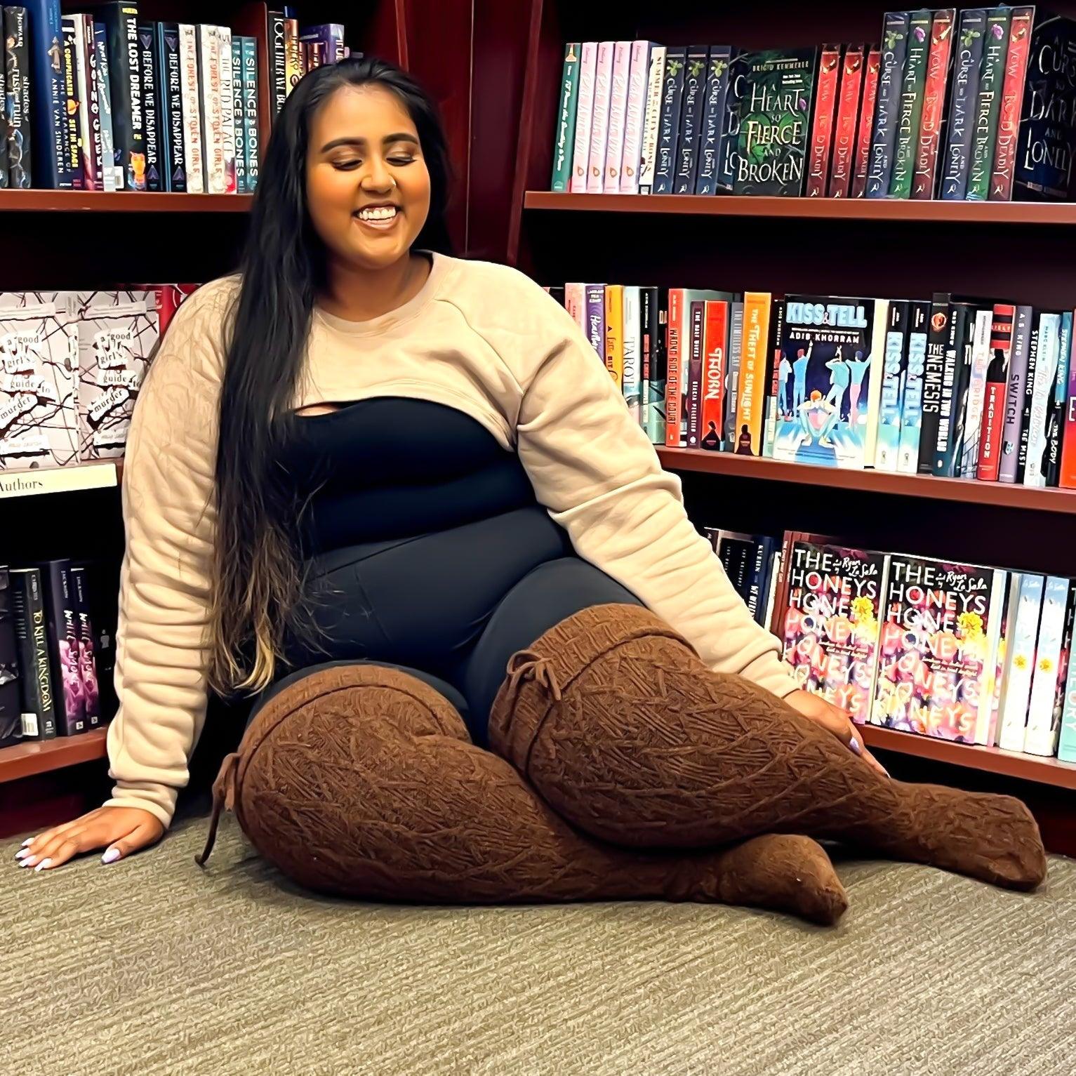 Thigh High Socks - Hot Chocolate - Image 11