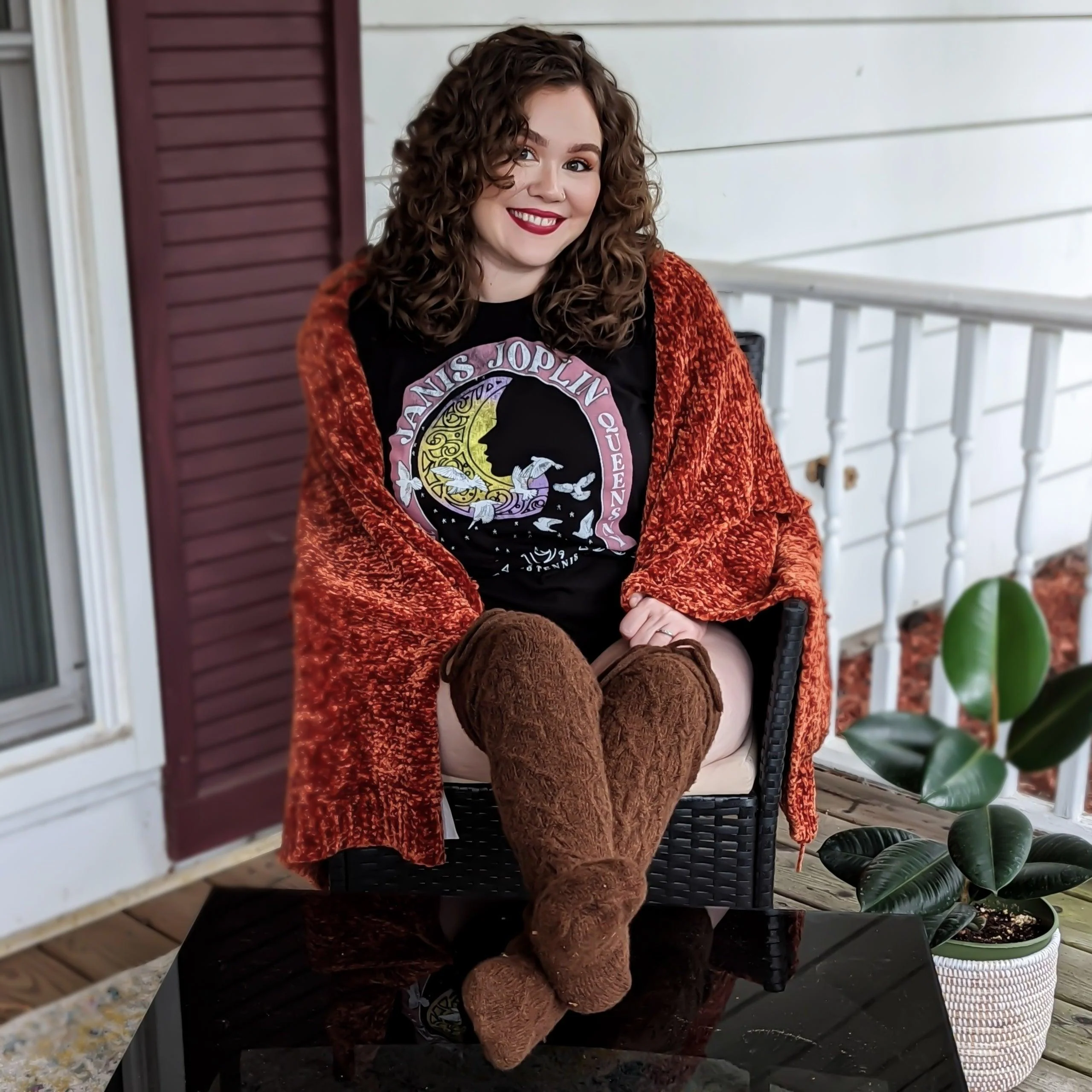 Thigh High Socks - Hot Chocolate - Image 9