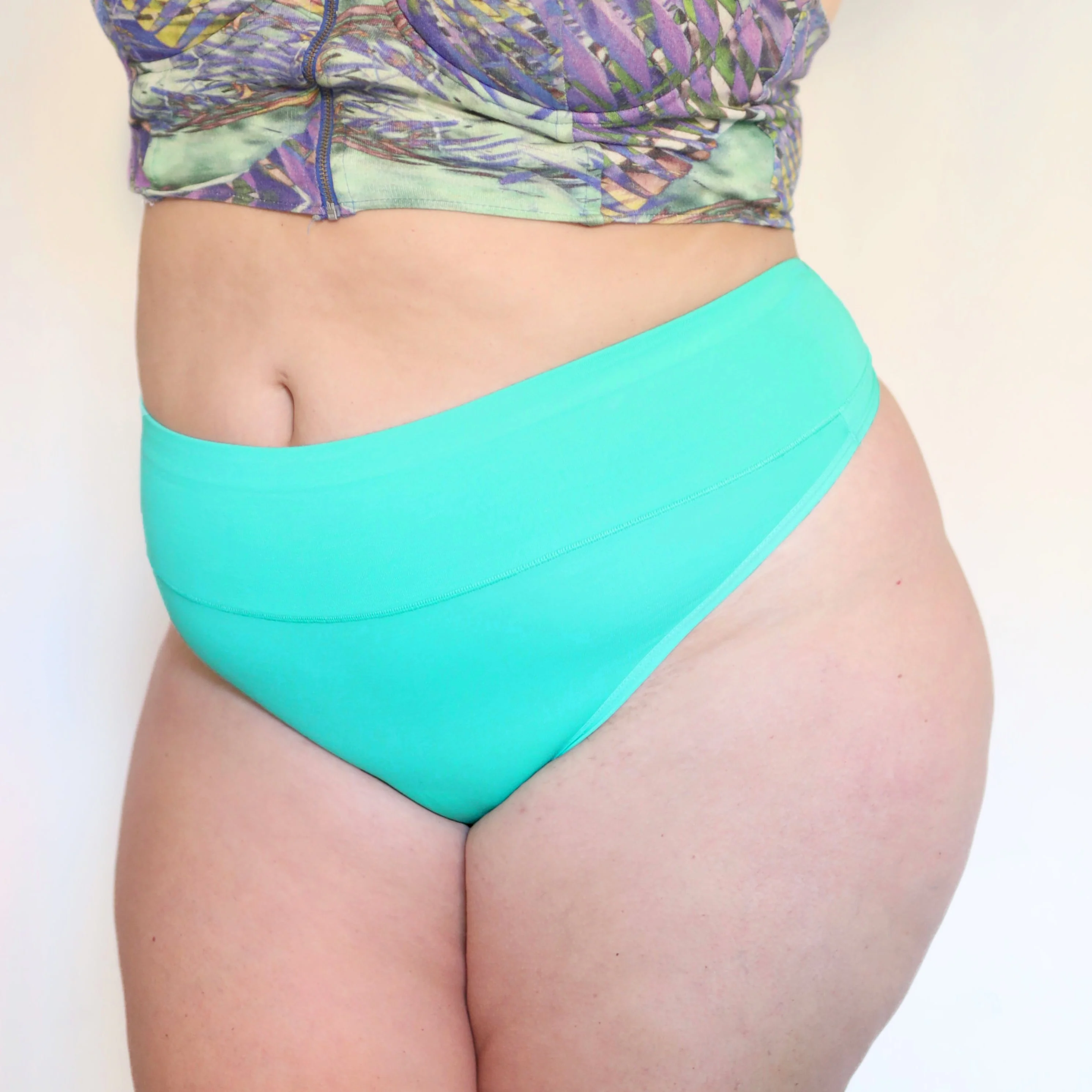 Organic Cotton G-String - Mint - Image 5
