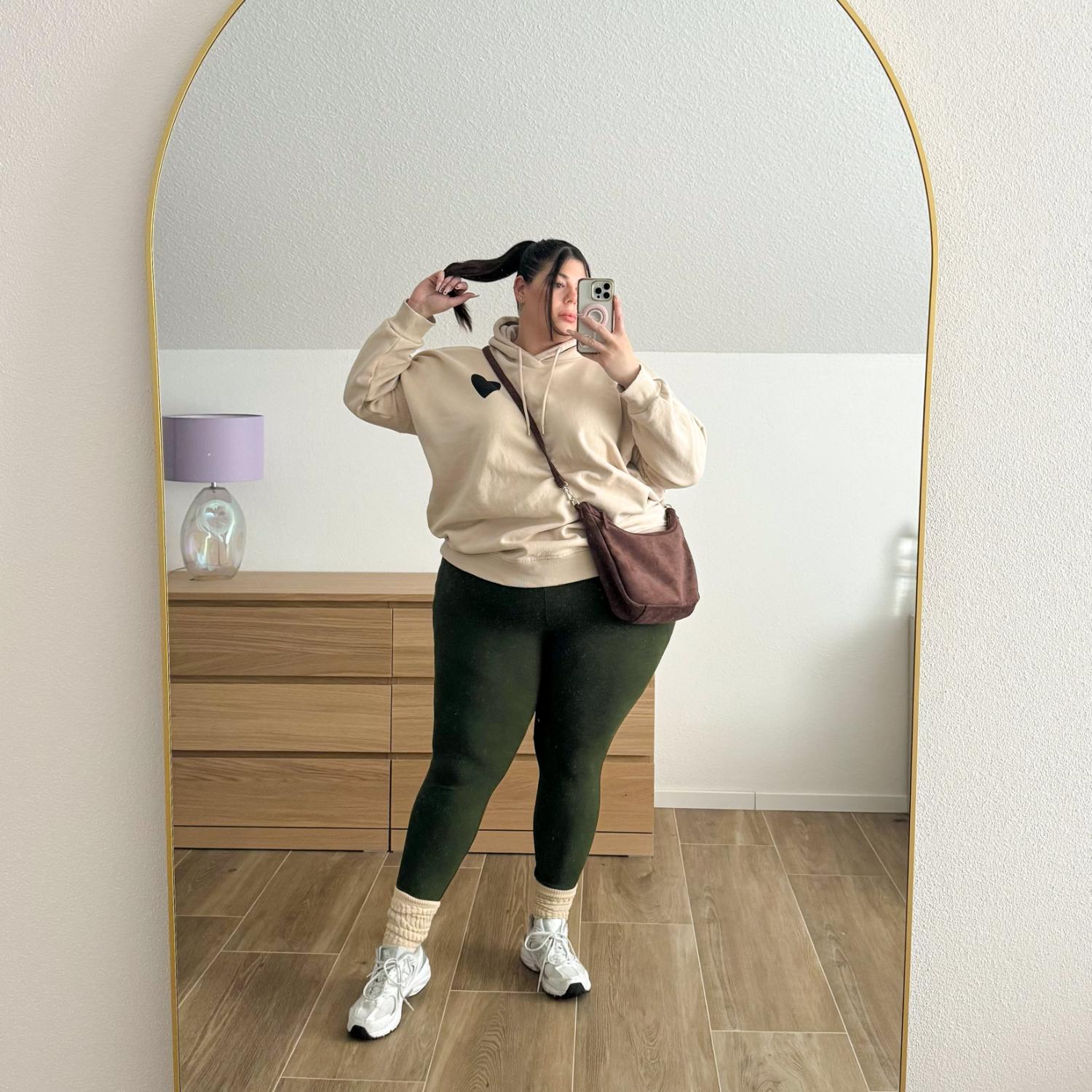 Squat Proof Leggings - Secret Garden - Image 2