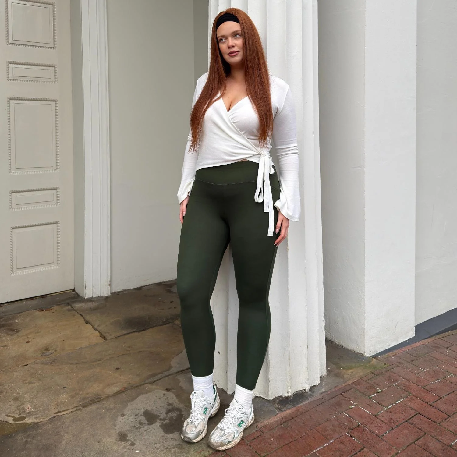 Squat Proof Leggings - Secret Garden - Image 4