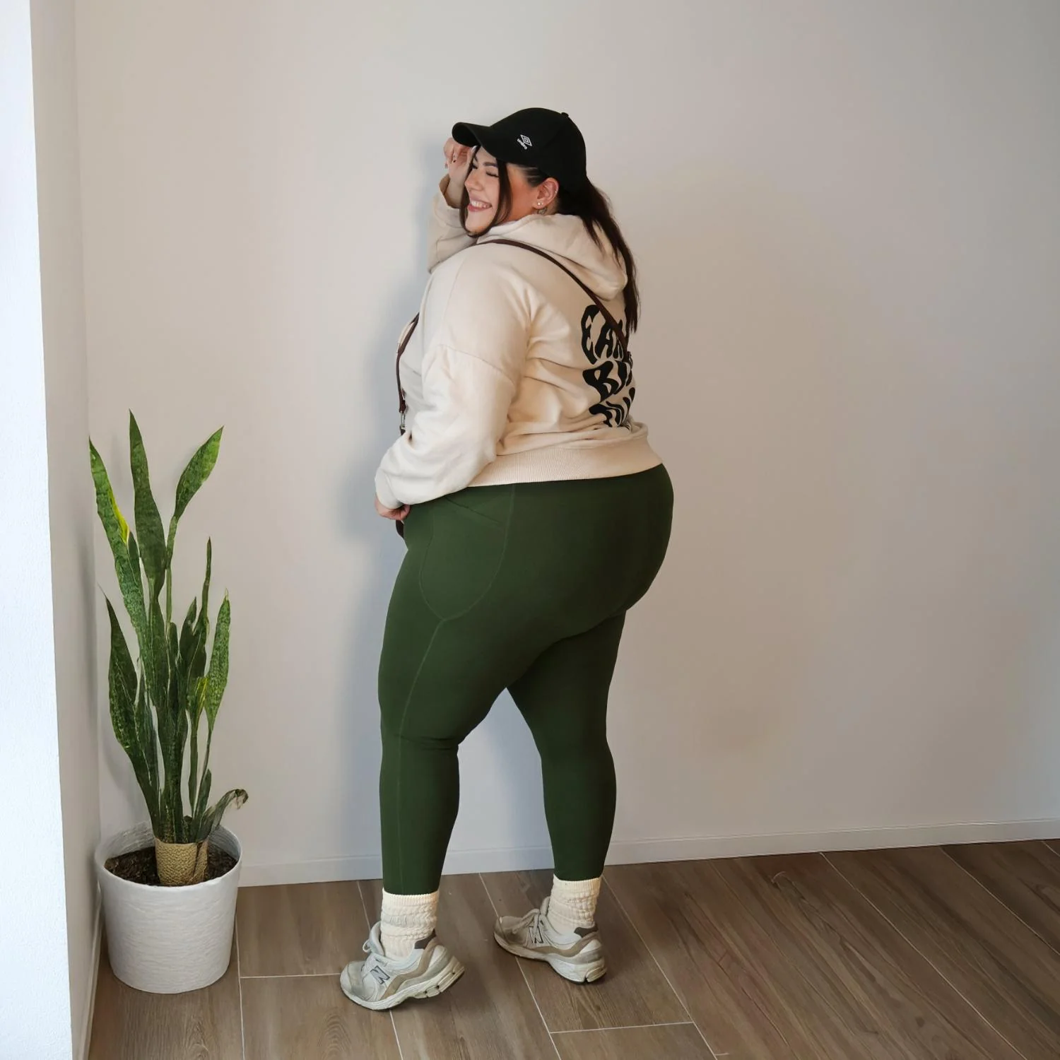 Squat Proof Leggings - Secret Garden - Image 9