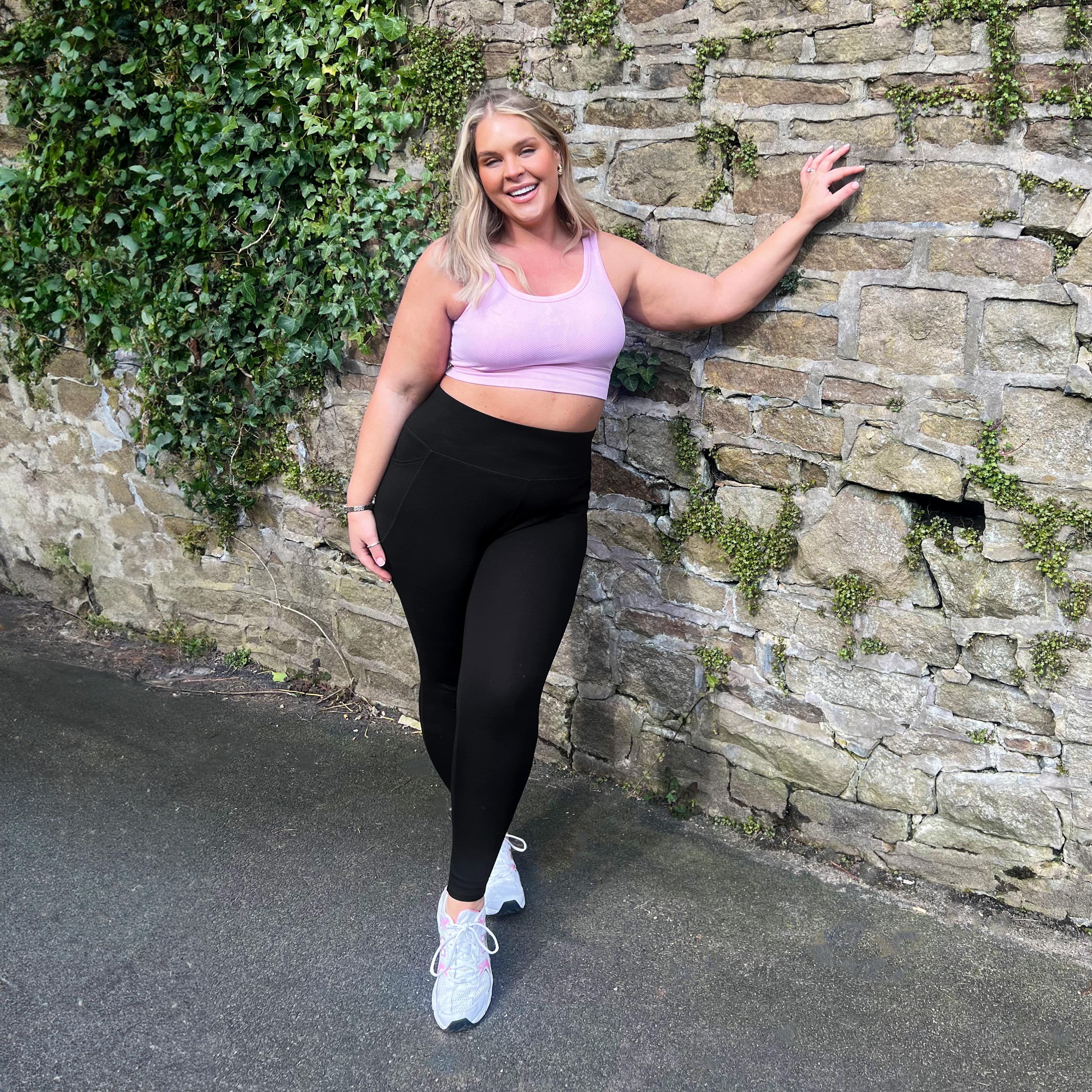 Squat-Proof Leggings - Black - Image 10