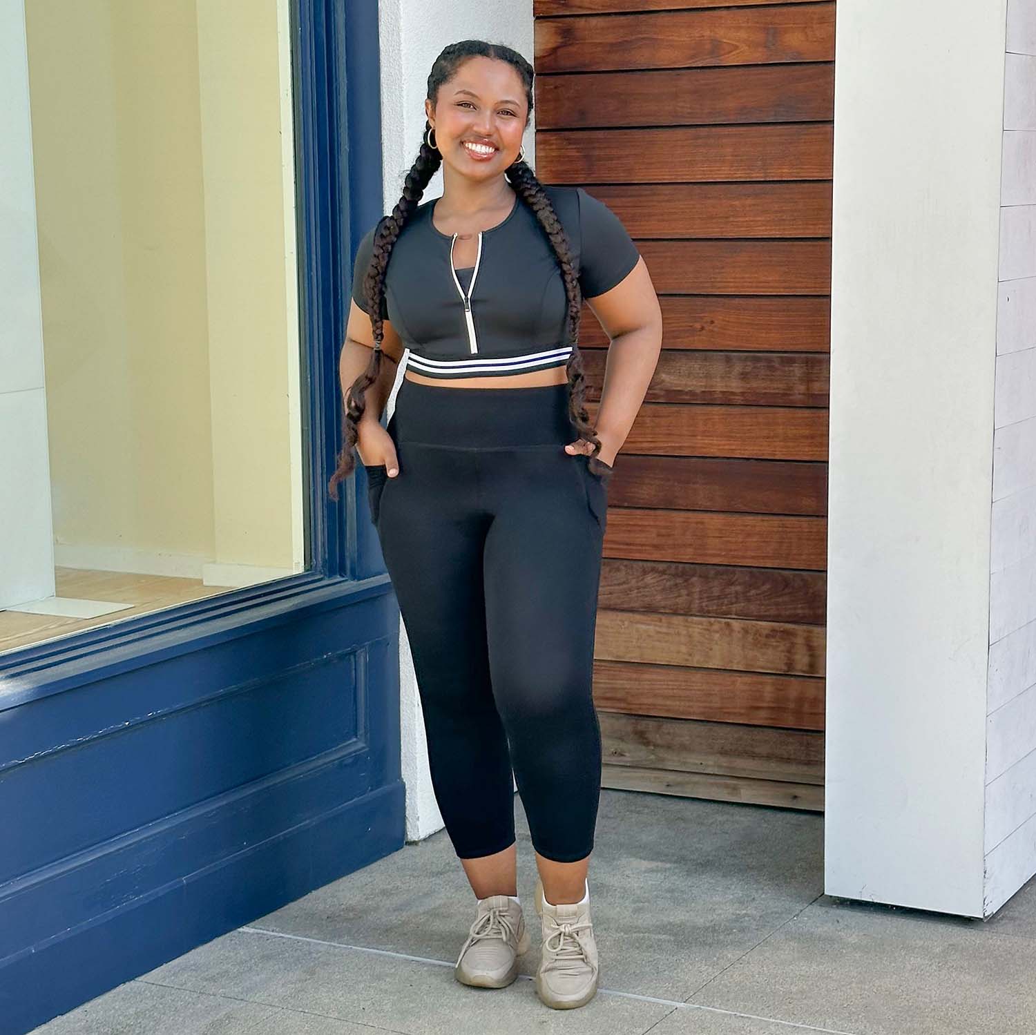 Squat-Proof Leggings - Black - Image 13