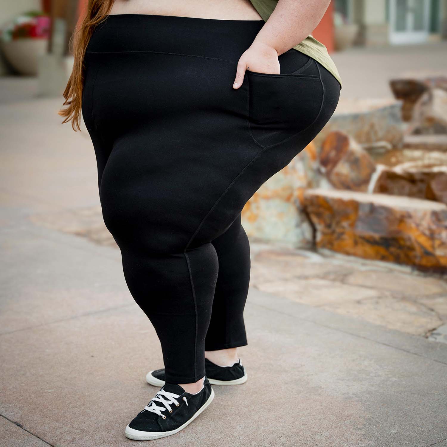 Squat-Proof Leggings - Black - Image 15