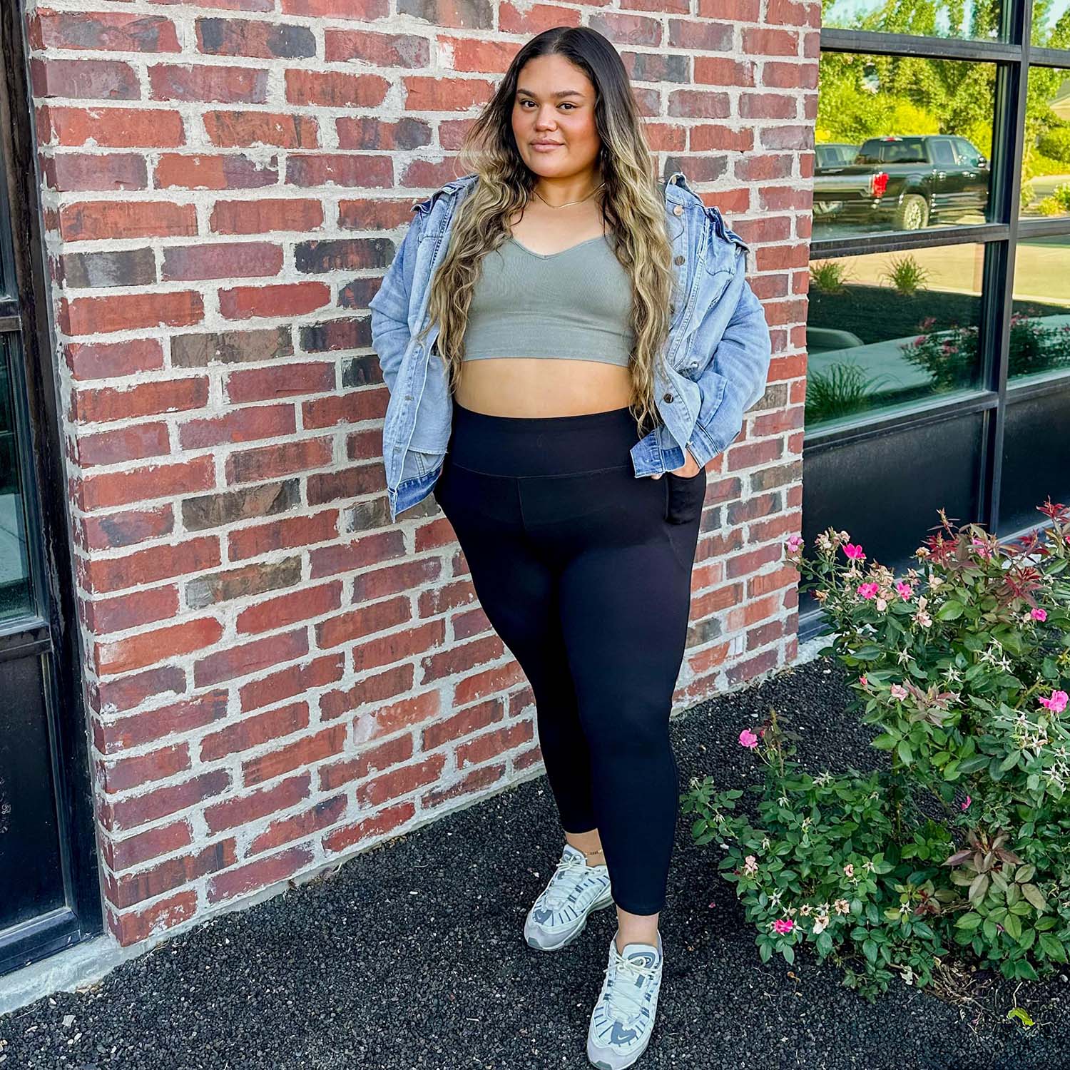 Squat-Proof Leggings - Black - Image 16
