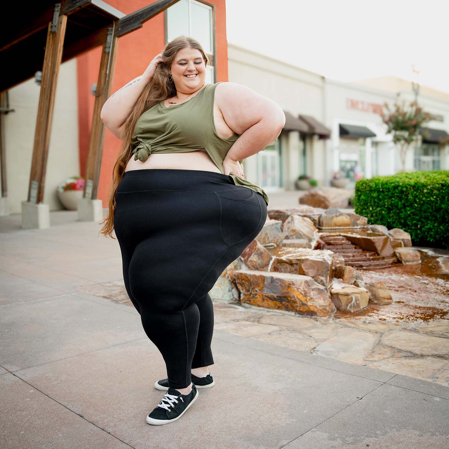 Squat-Proof Leggings - Black - Image 4