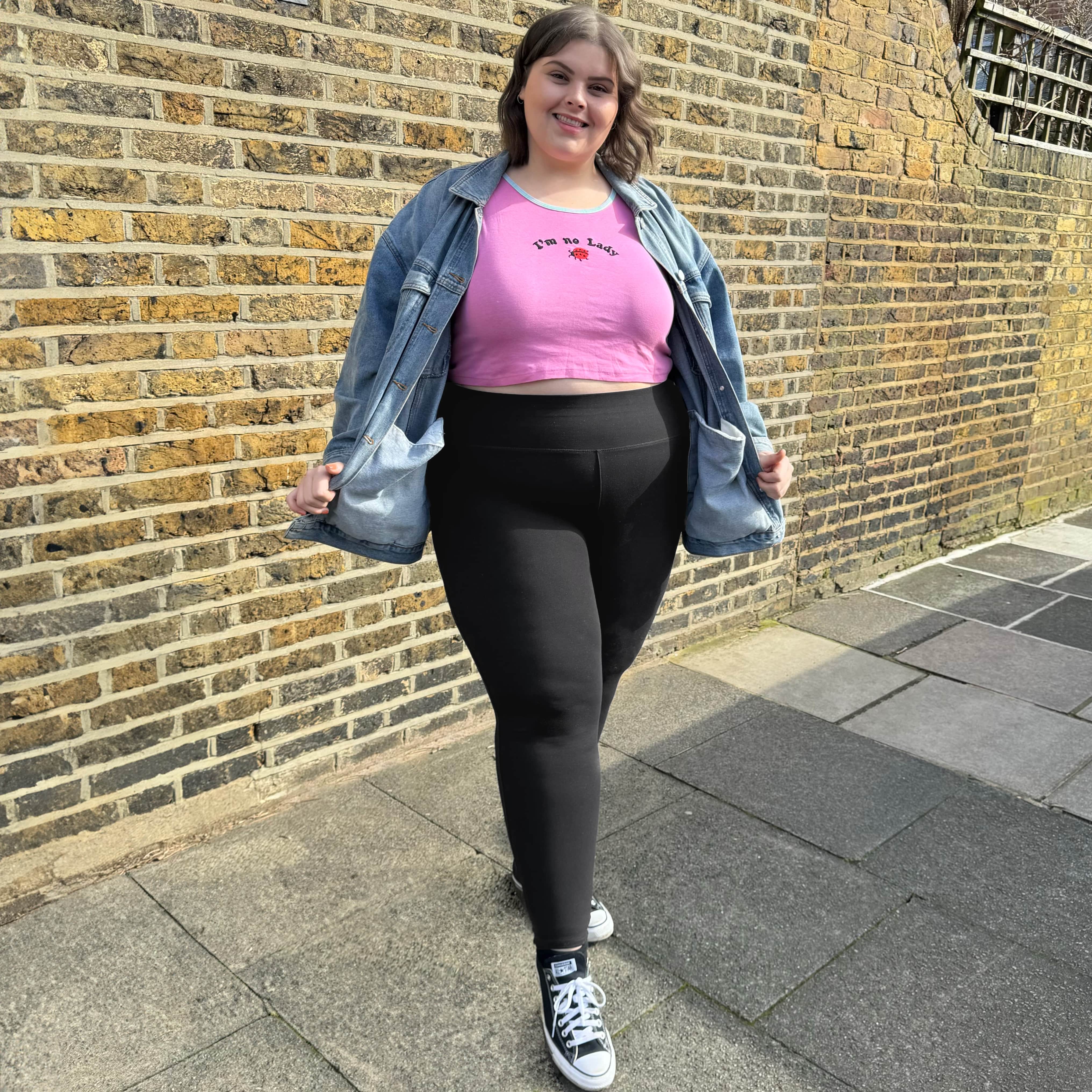 Squat-Proof Leggings - Black - Image 9