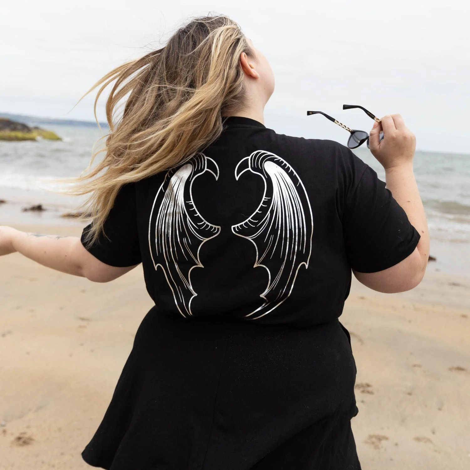 Organic Cotton ACOTAR T-Shirt - Wing Span - Image 11