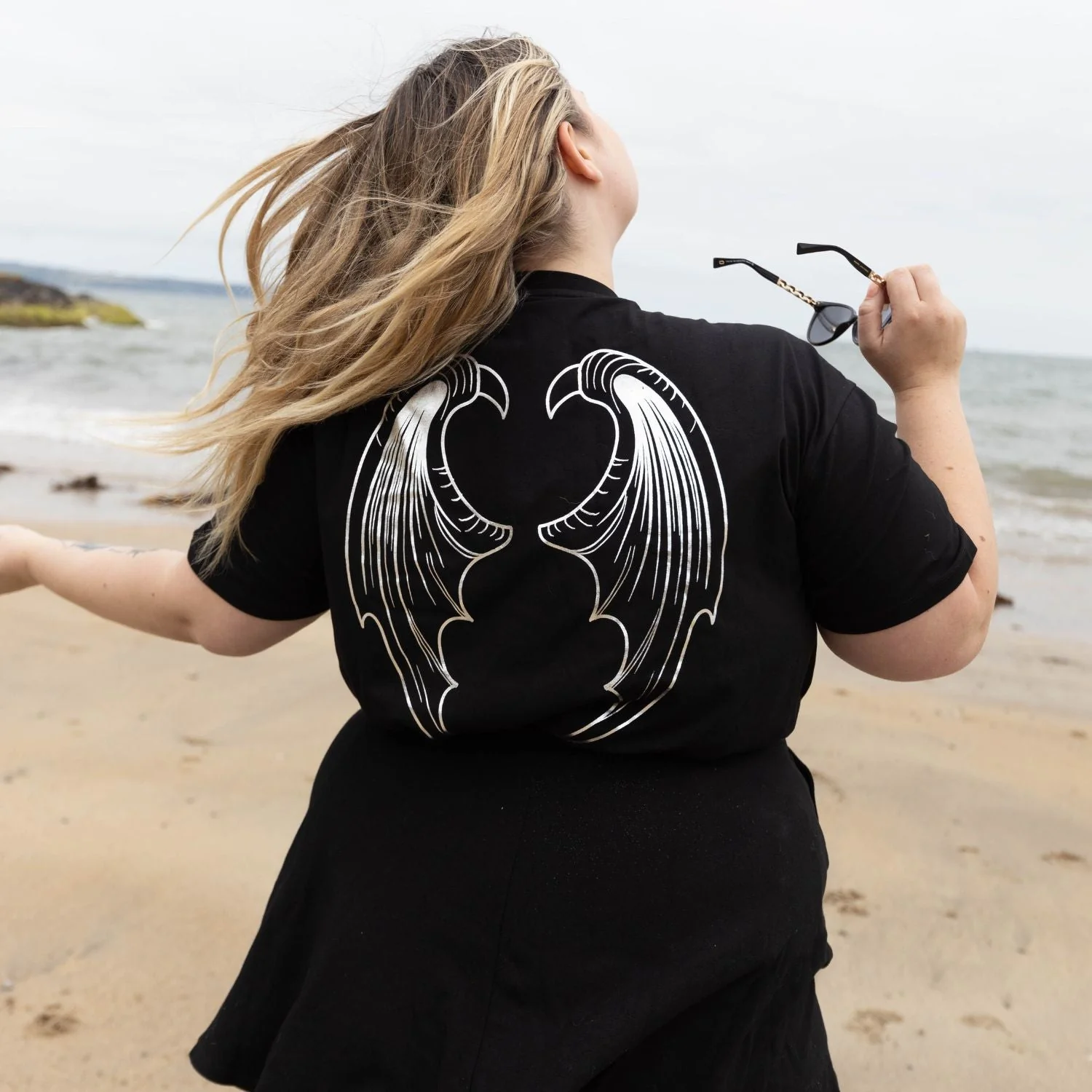 Organic Cotton ACOTAR T-Shirt - Wing Span - Image 16