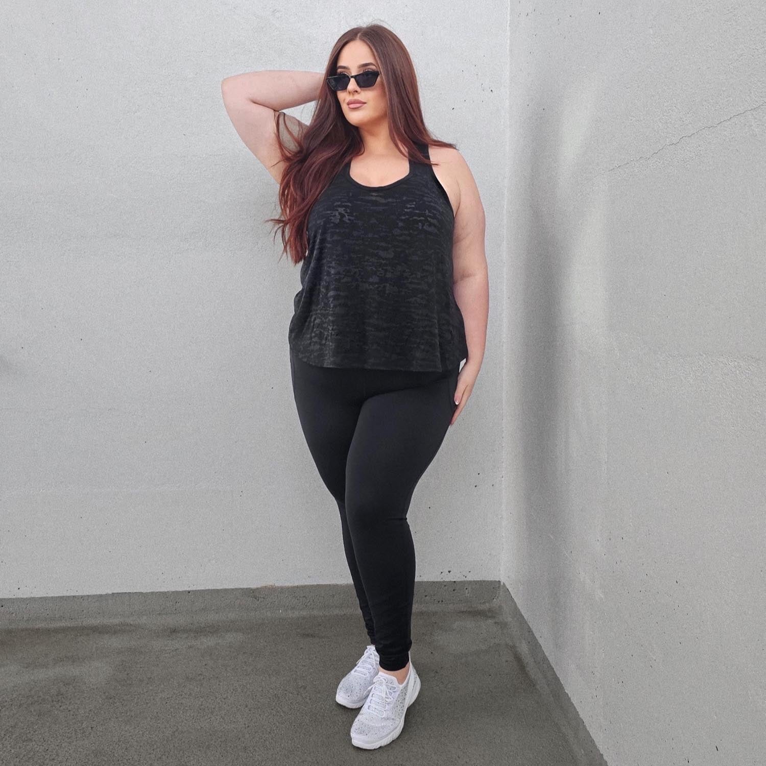 Wrap Back Vest - Black - Image 6