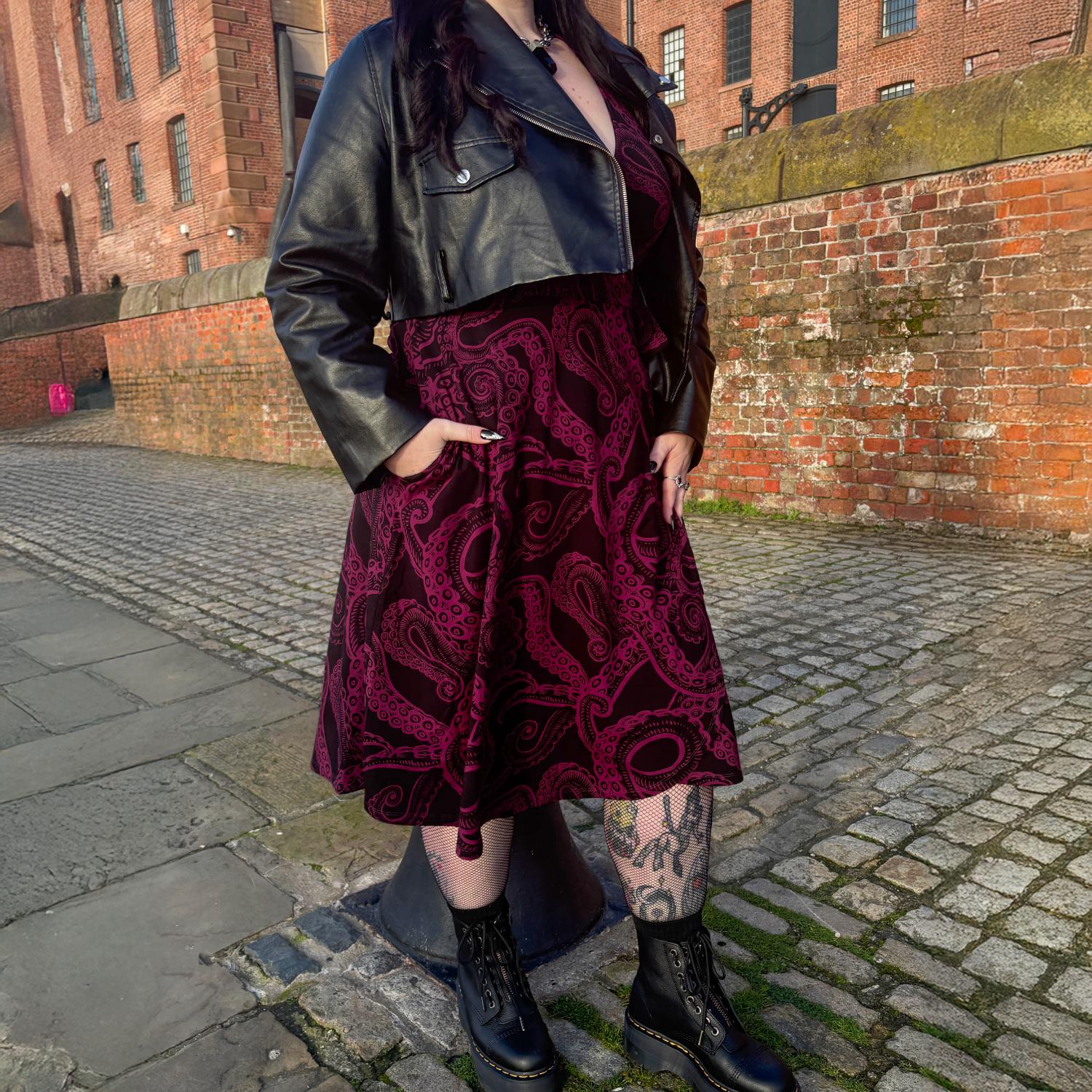 Wrap Dress - Kraken's Embrace - Image 5