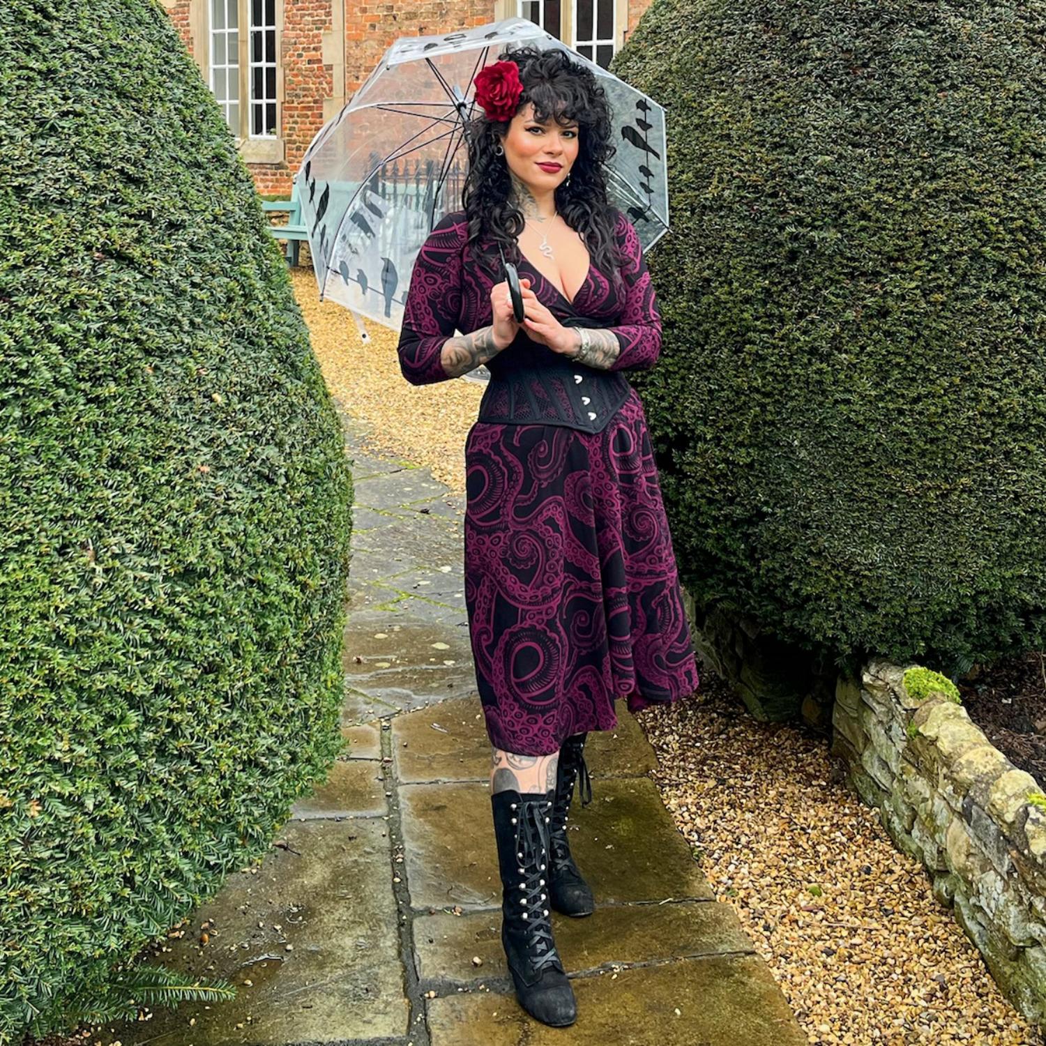 Wrap Dress - Kraken's Embrace - Image 6
