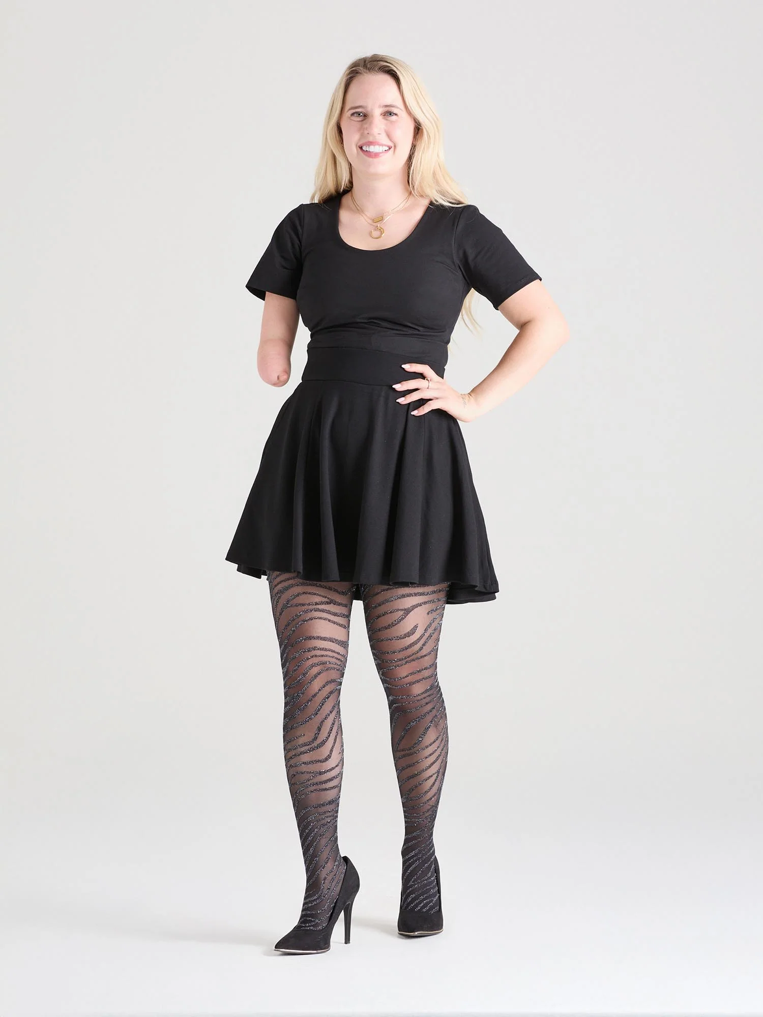 Zebra Cadabra - Zebra Stripe Tights - Image 4